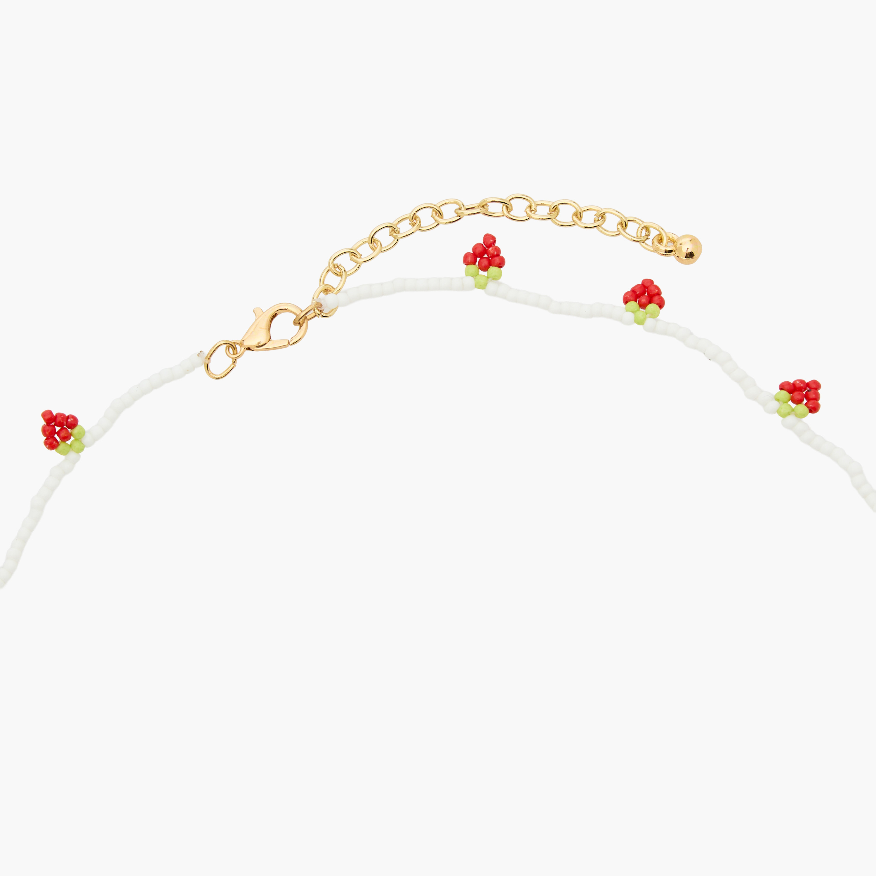 Charmz Necklace with Strawberry Bead Design-girls-accessories-jewellery-image-3