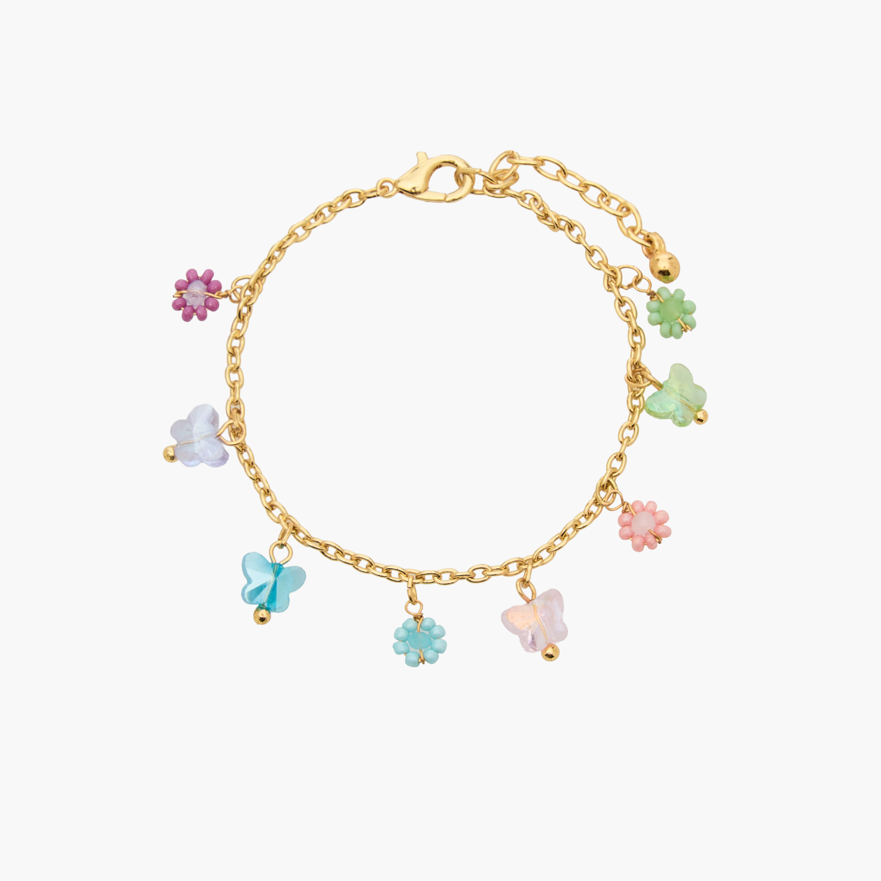 Set of 5 Charmz Bracelets and Necklace with Bead Detail-girls-accessories-jewellery-image-3