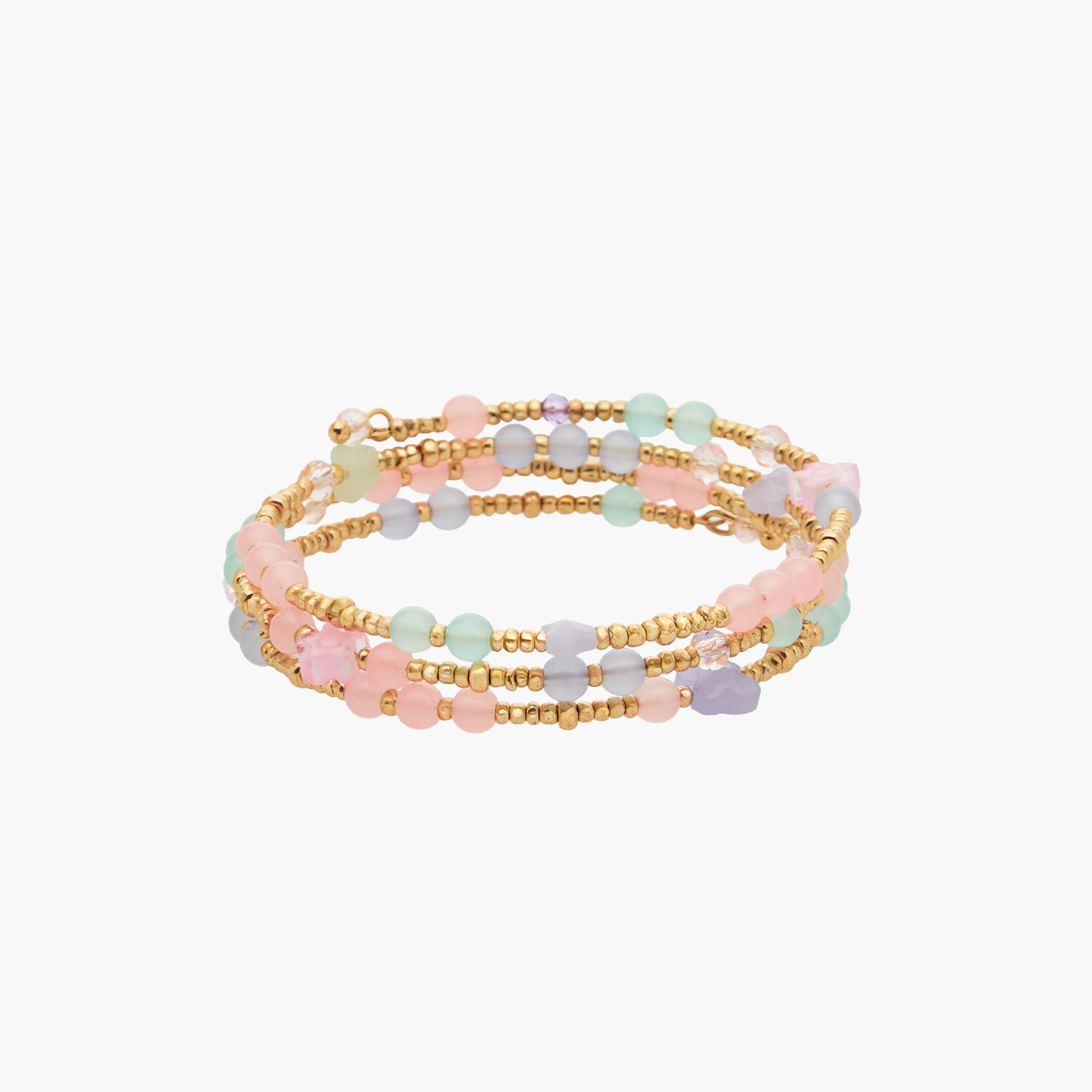 Charmz Bracelet with Layered Bead Detail-girls-accessories-jewellery-image-1