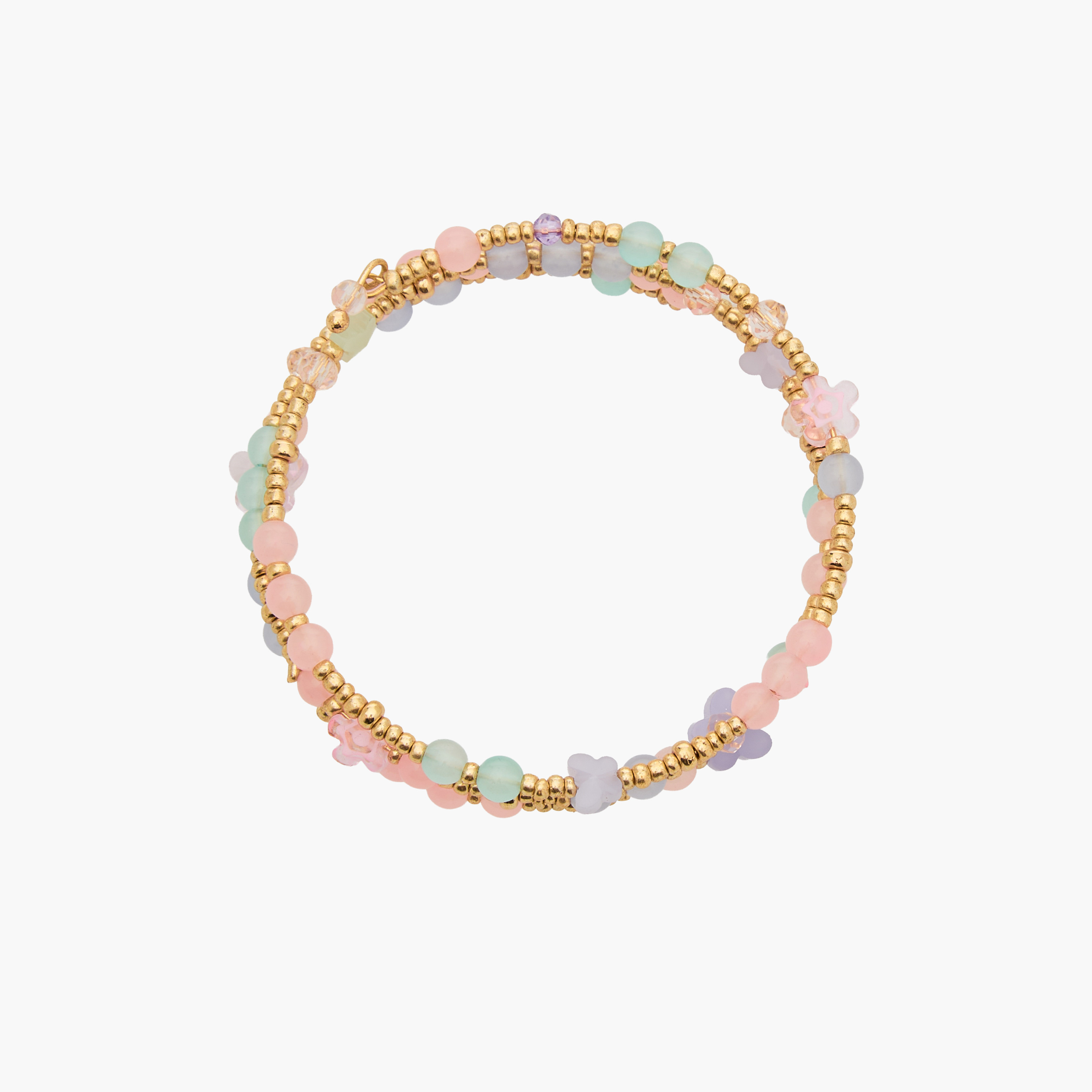 Charmz Bracelet with Layered Bead Detail-girls-accessories-jewellery-image-2