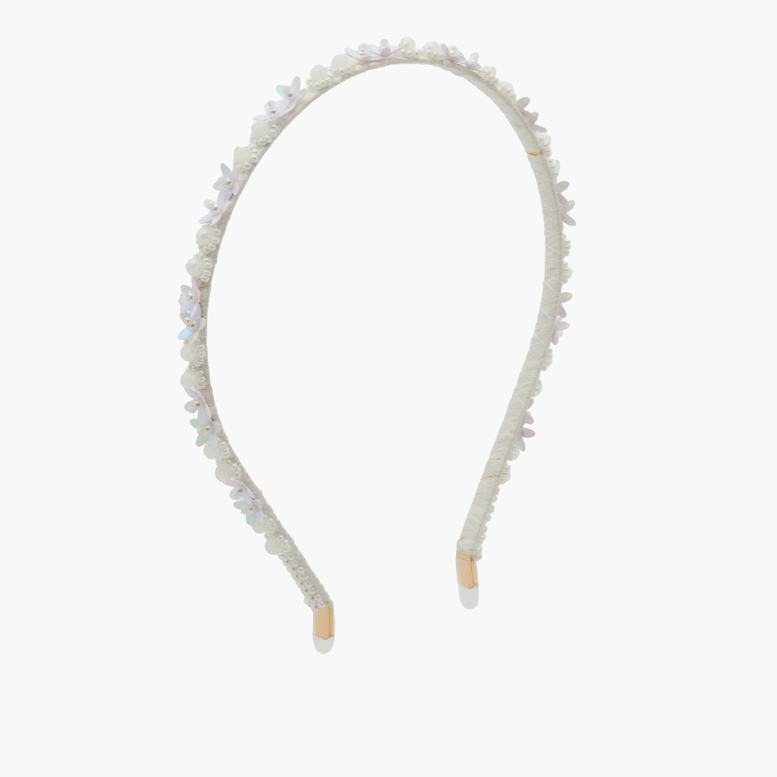 Charmz Hairband with Floral Beaded Sequins-girls-accessories-hairaccessories-image-1