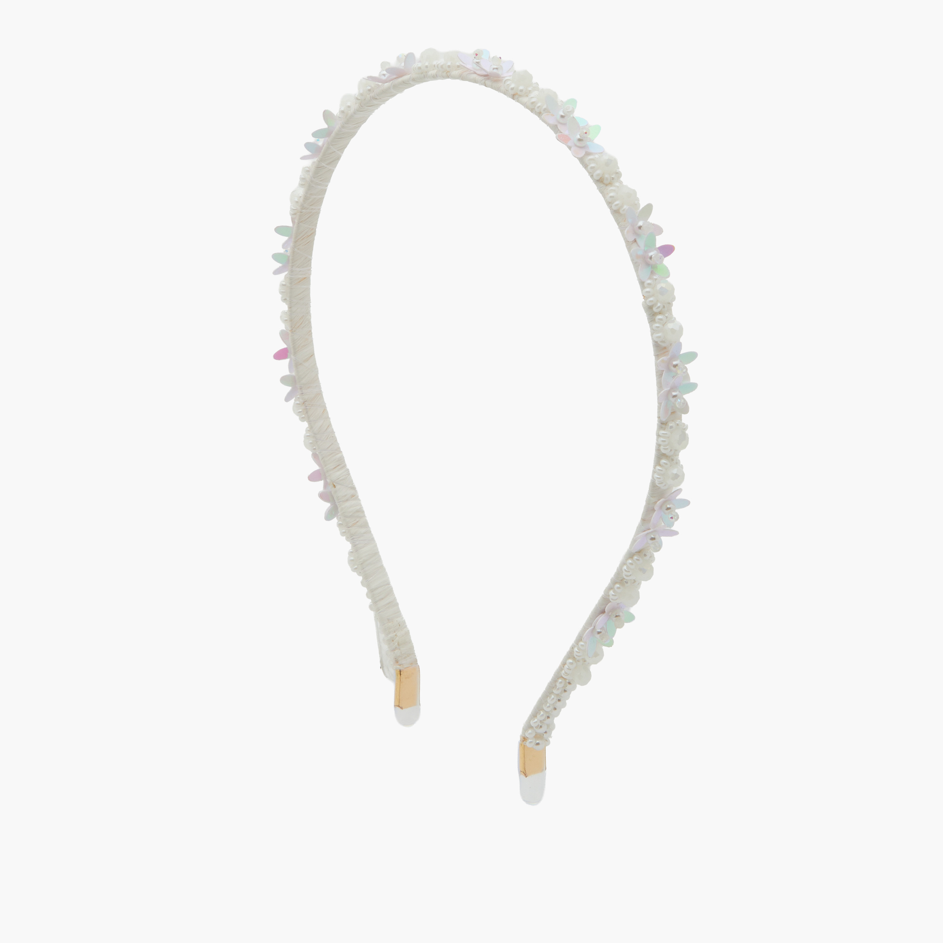 Charmz Hairband with Floral Beaded Sequins-girls-accessories-hairaccessories-image-2