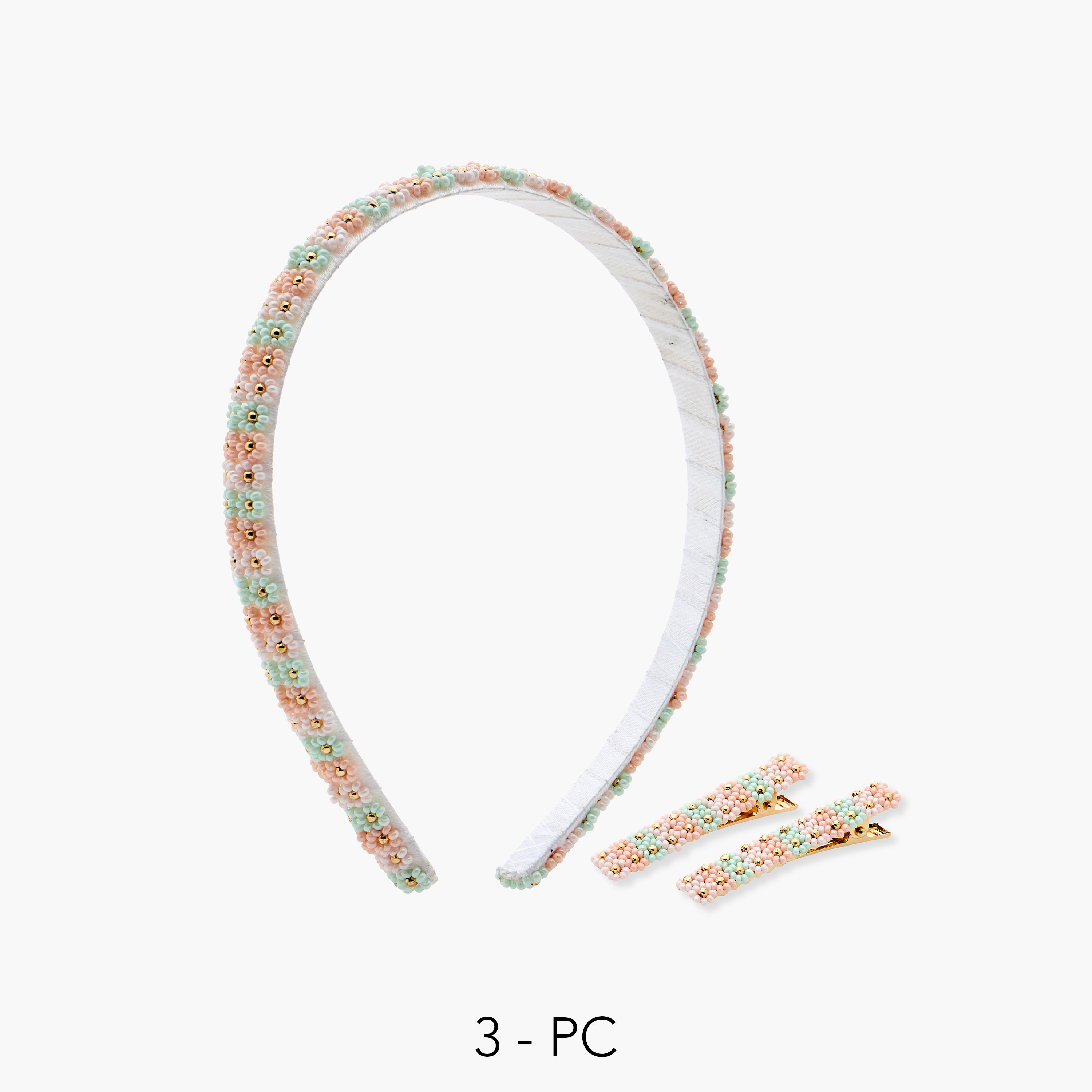 Set of 3 Charmz Hair Accessory with Embellishment-girls-accessories-hairaccessories-image-1