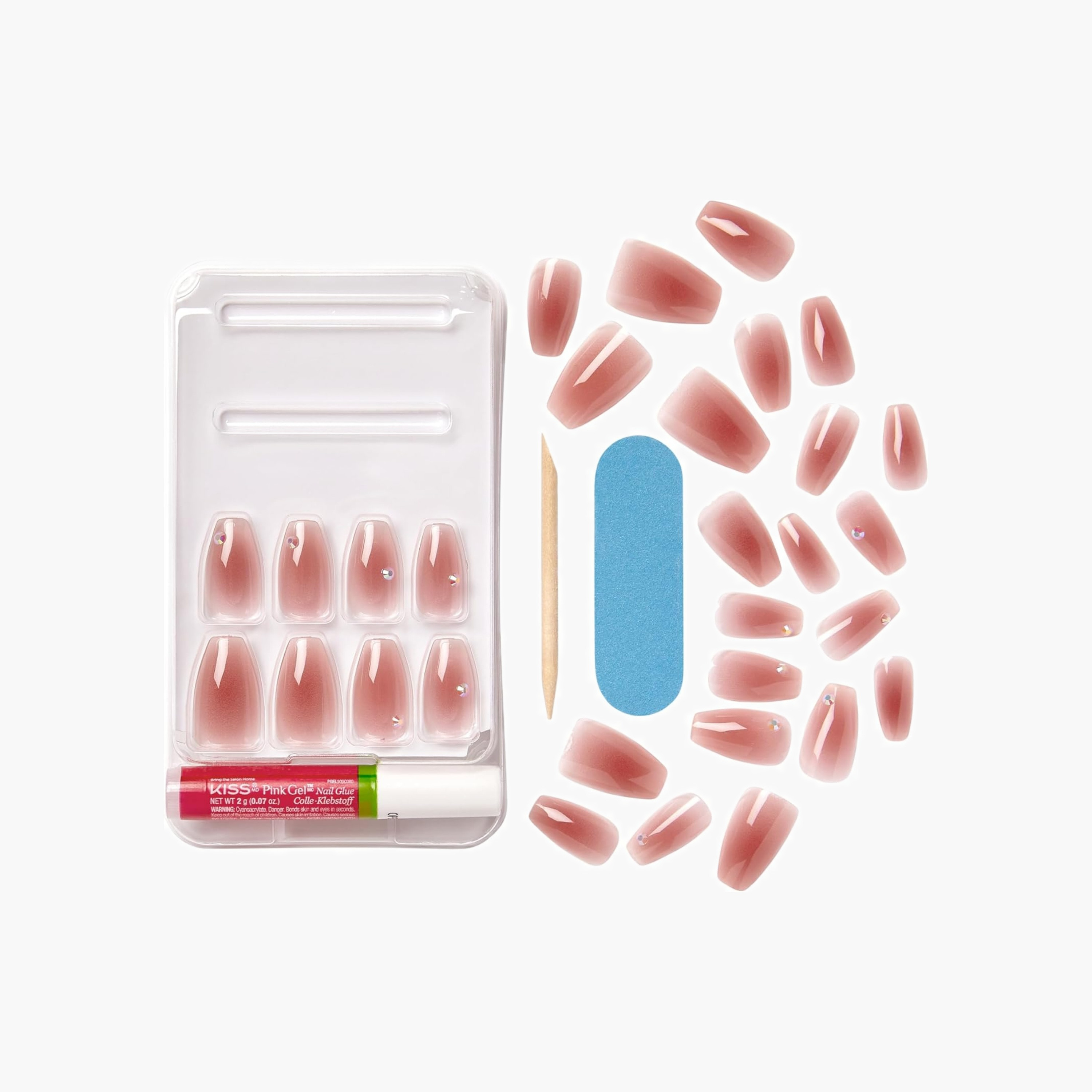 أظافر صناعية منحوتة على شكل نعش من كيس كوزمتكس-beautyandpersonalcare-makeup-lips-lipliners-image-2