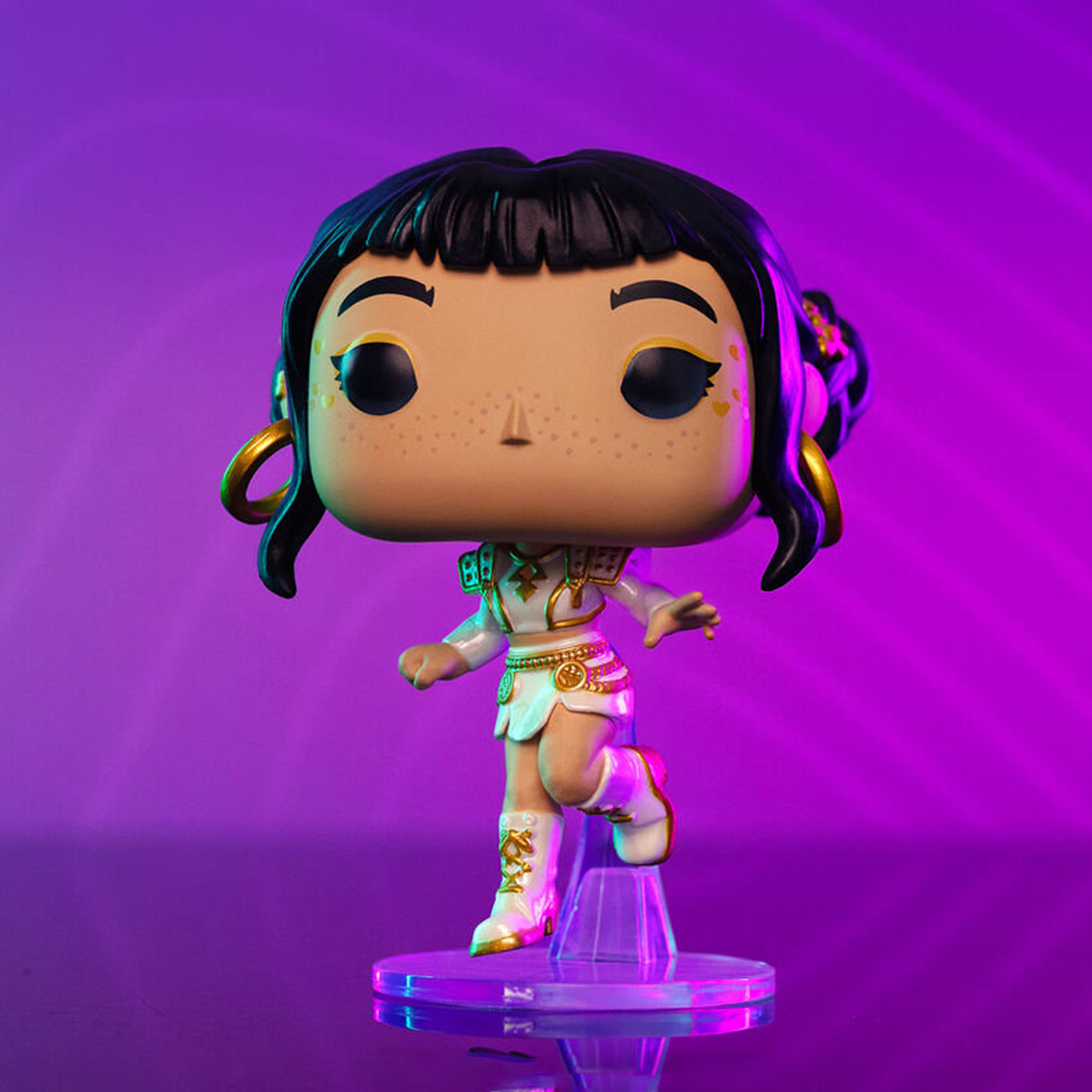 تمثال فينيل كي بوب ديمون هانترز زوي من فانكو بوب-toys-playfigures-actionfigures-image-2