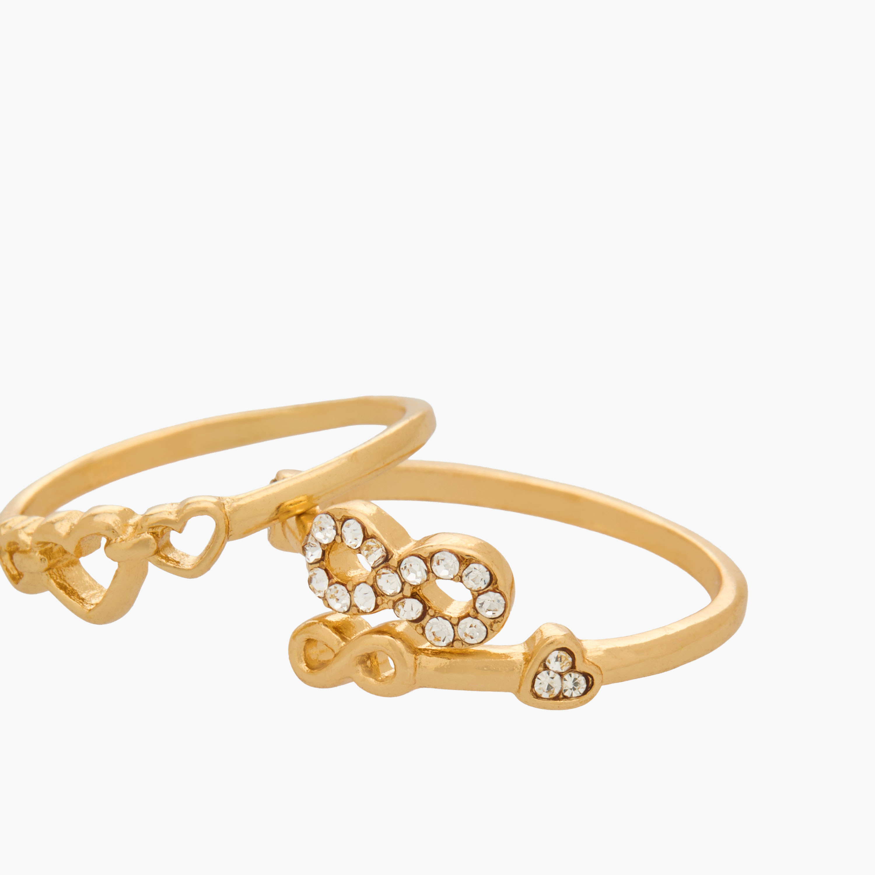 Set of 3 - Assorted Gold Tone Rings-women-watchesandjewellery-jewellery-rings-image-3
