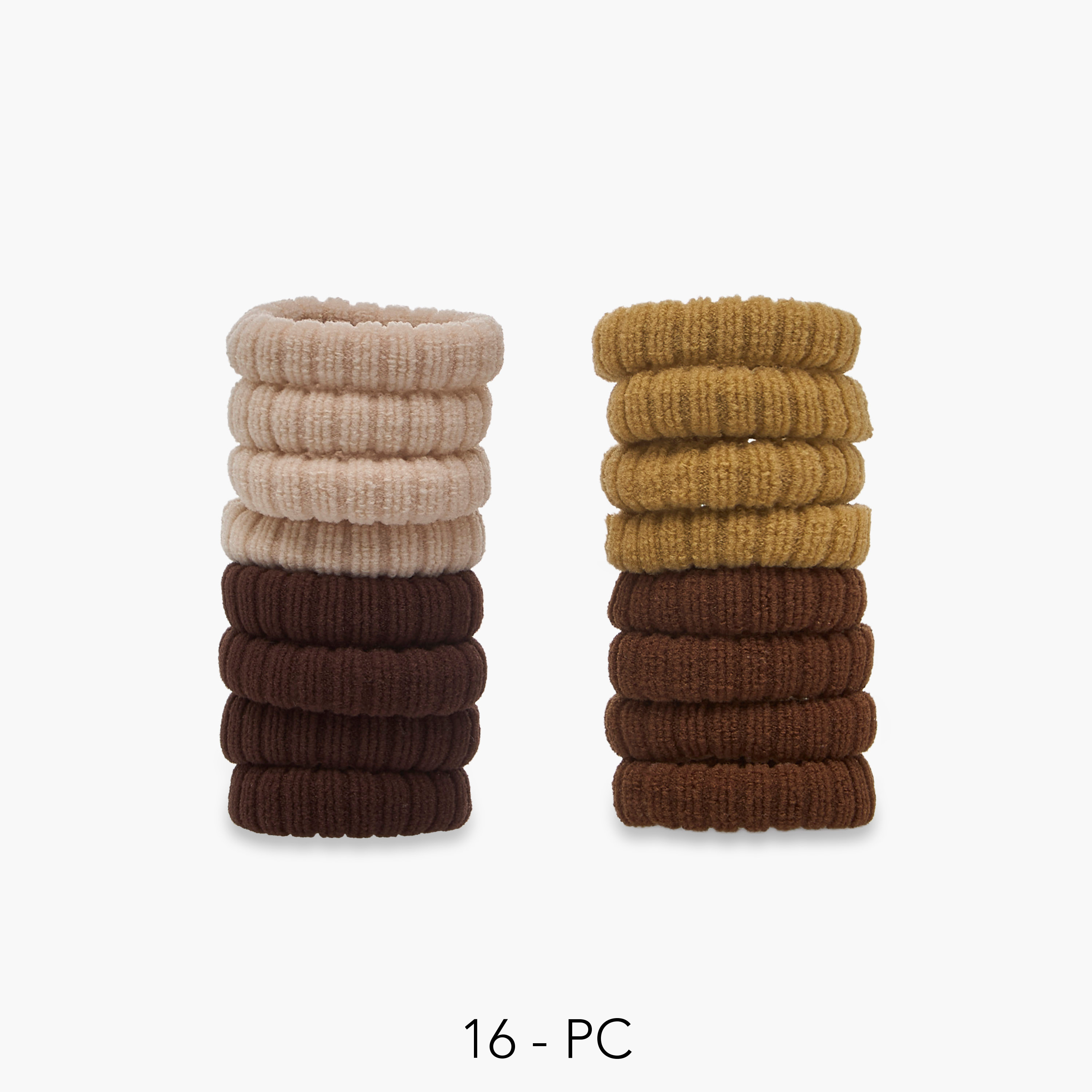 Pack of 16 Fabric Hair Tie-women-hairaccessories-scrunchies-image-1