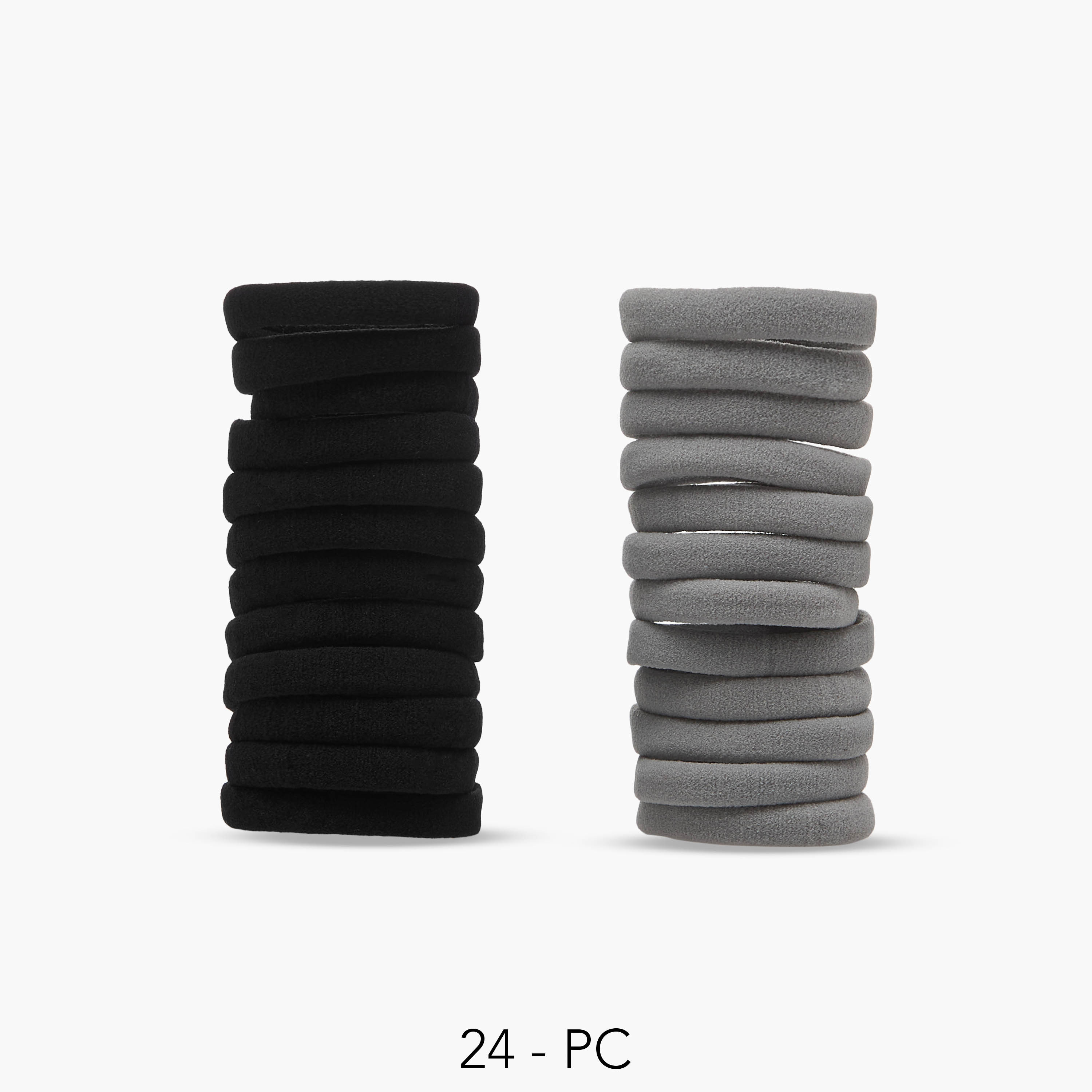 طقم ربطات شعر مطاطية - 24 قطعة-women-hairaccessories-scrunchies-image-1