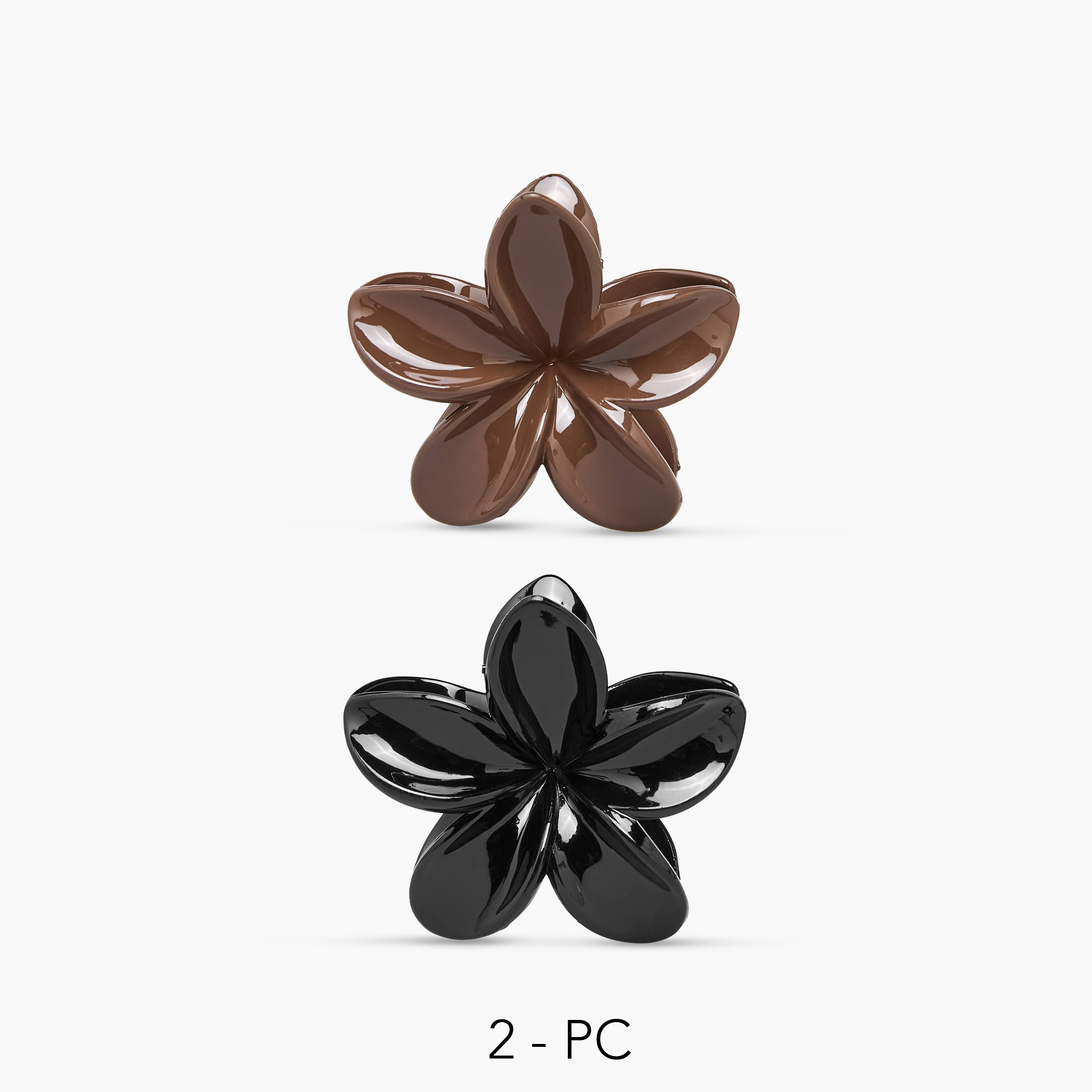 مشابك شعر زهرية - طقم من قطعتين-women-hairaccessories-clamps-image-1