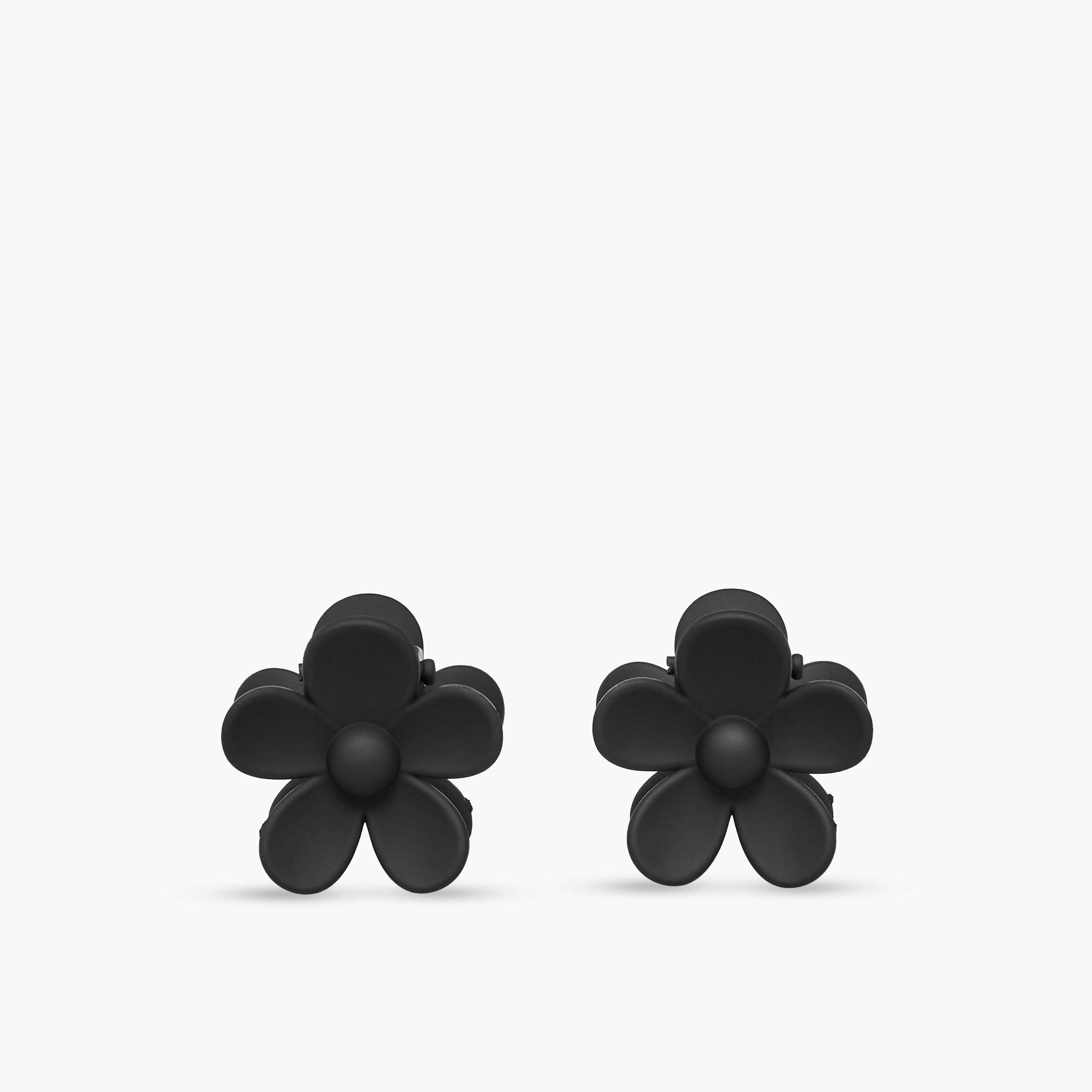 Pack of 6 Floral Hair Clamps with Matte Finish-women-hairaccessories-clamps-image-4