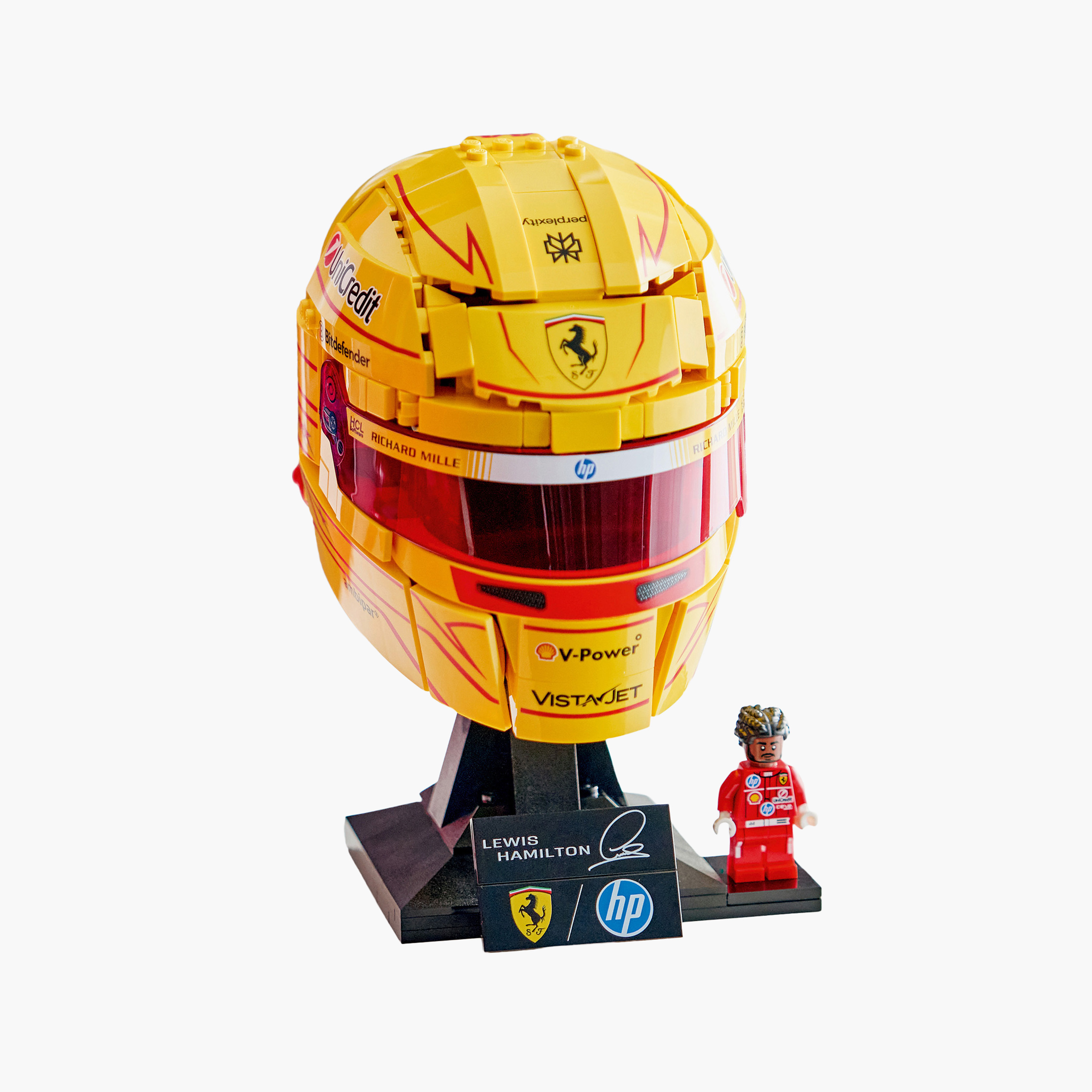 طقم لعب بناء خوذة لويس هاملتون سكوديريا فيراري إتش بي من ليغو-toys-buildingblocks-blocks-image-4