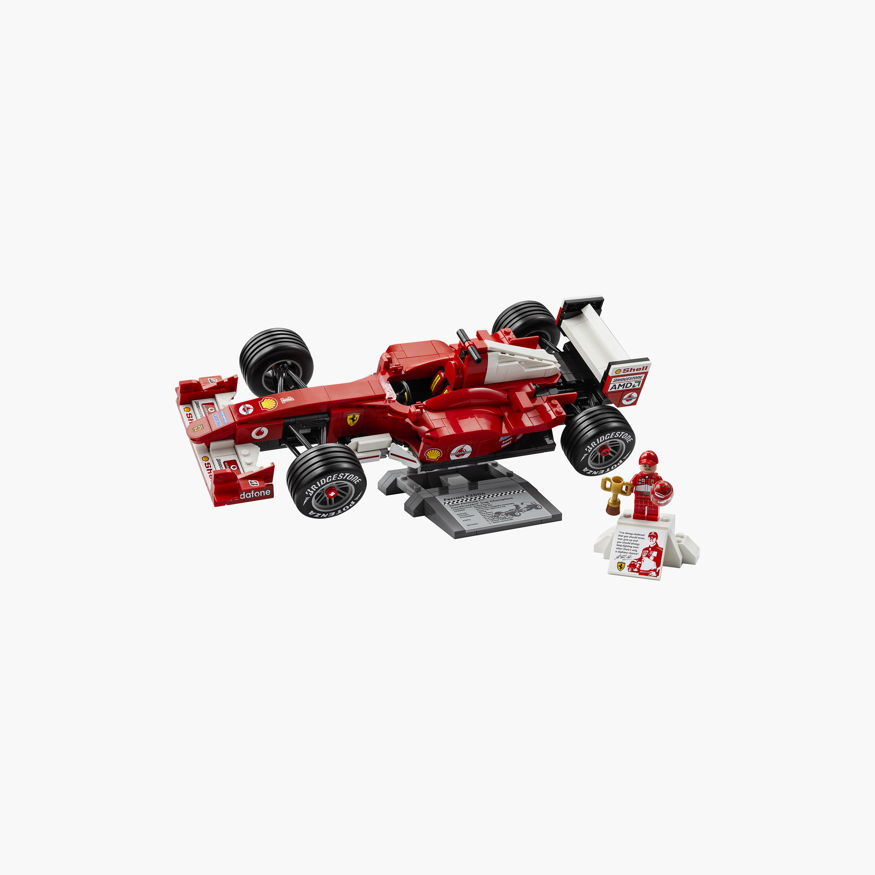 طقم لعب بناء سيارة سباق فيراري إف 1 ليغو آيكونز-toys-buildingblocks-blocks-image-3