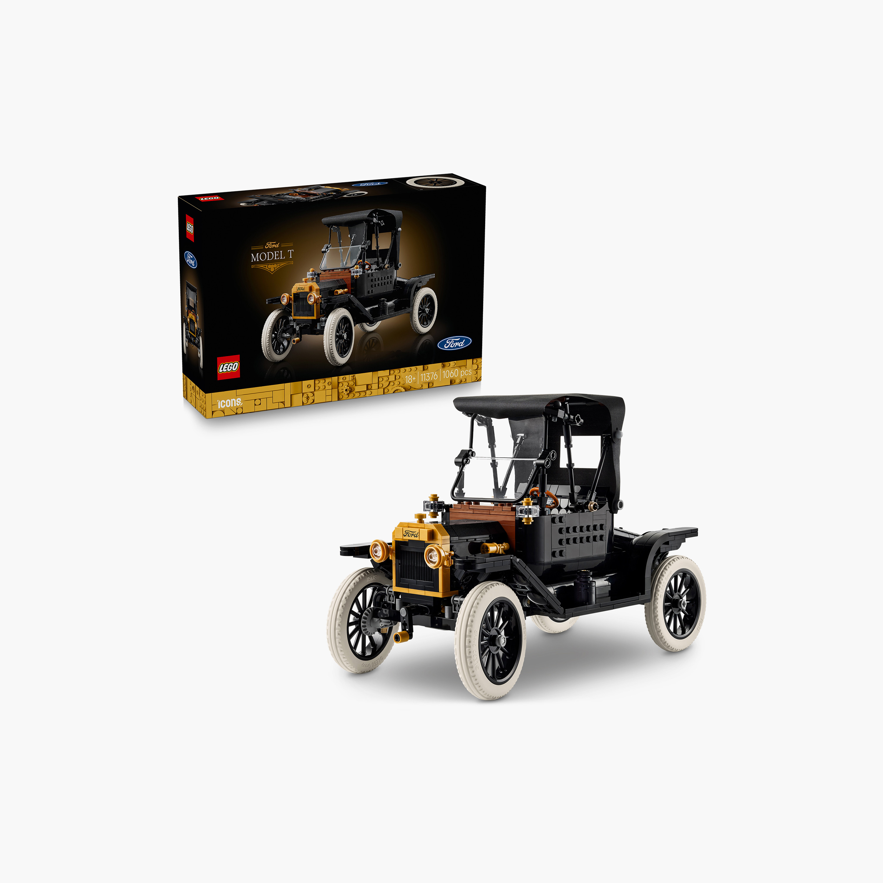 Lego Icons Ford Model T Car Building Playset-toys-buildingblocks-blocks-image-1
