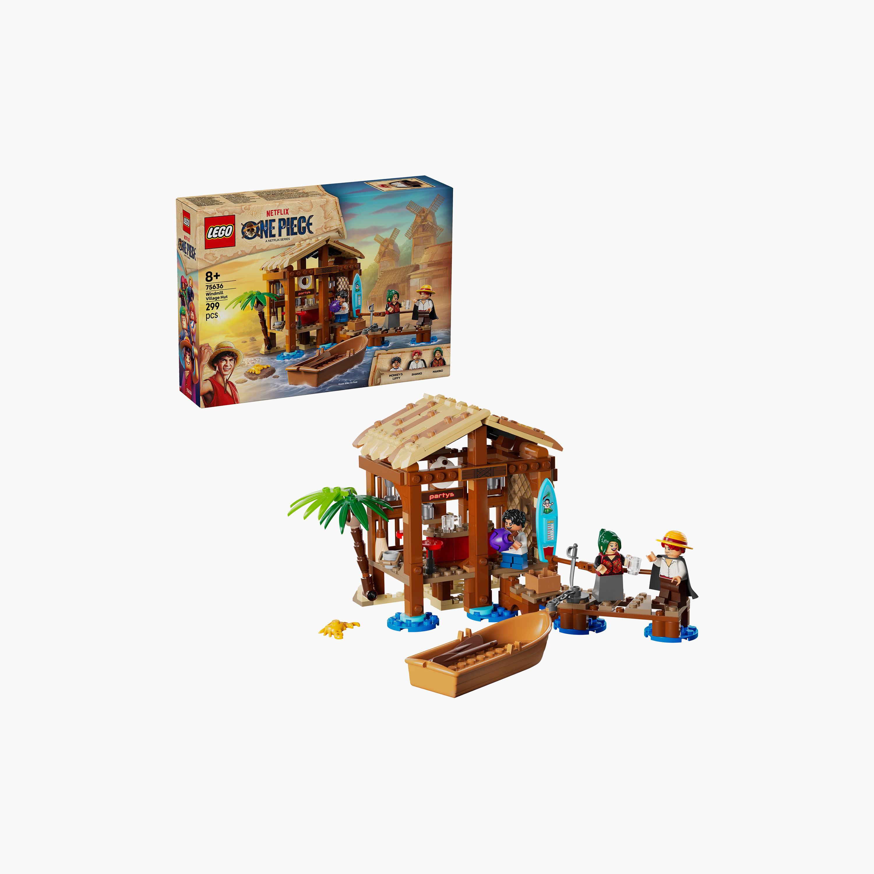 Lego One Piece Windmill Village Hut Building Playset-toys-buildingblocks-blocks-image-1