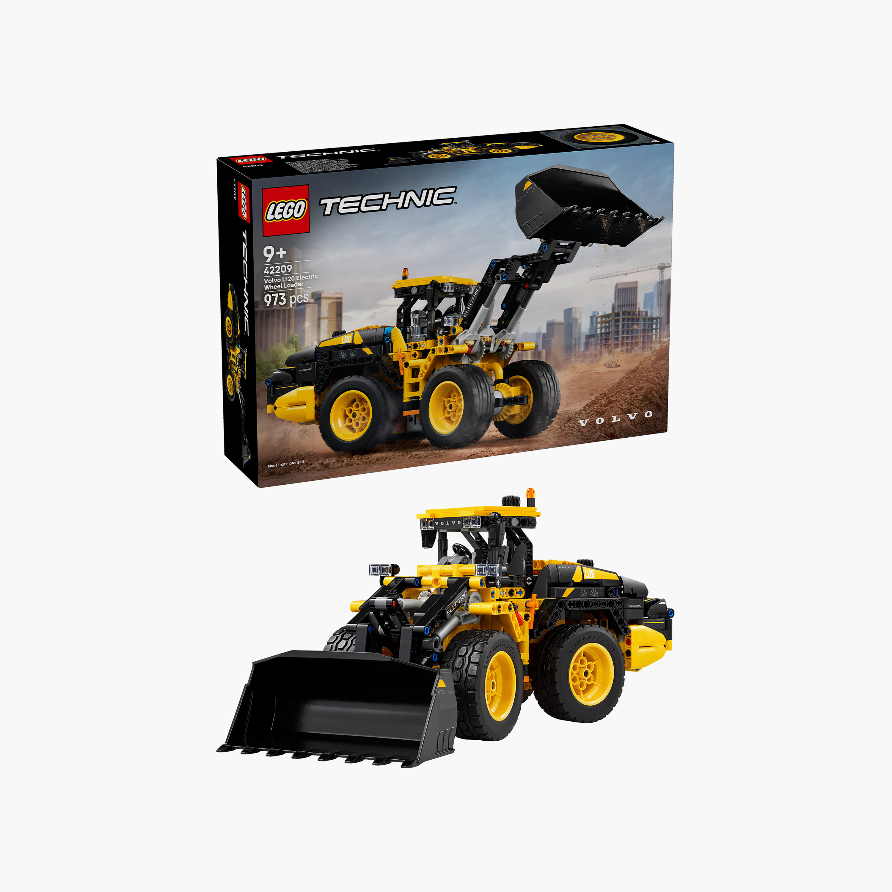 Lego Volvo Electric Wheel Loader Construction Building Toy-toys-buildingblocks-blocks-image-1