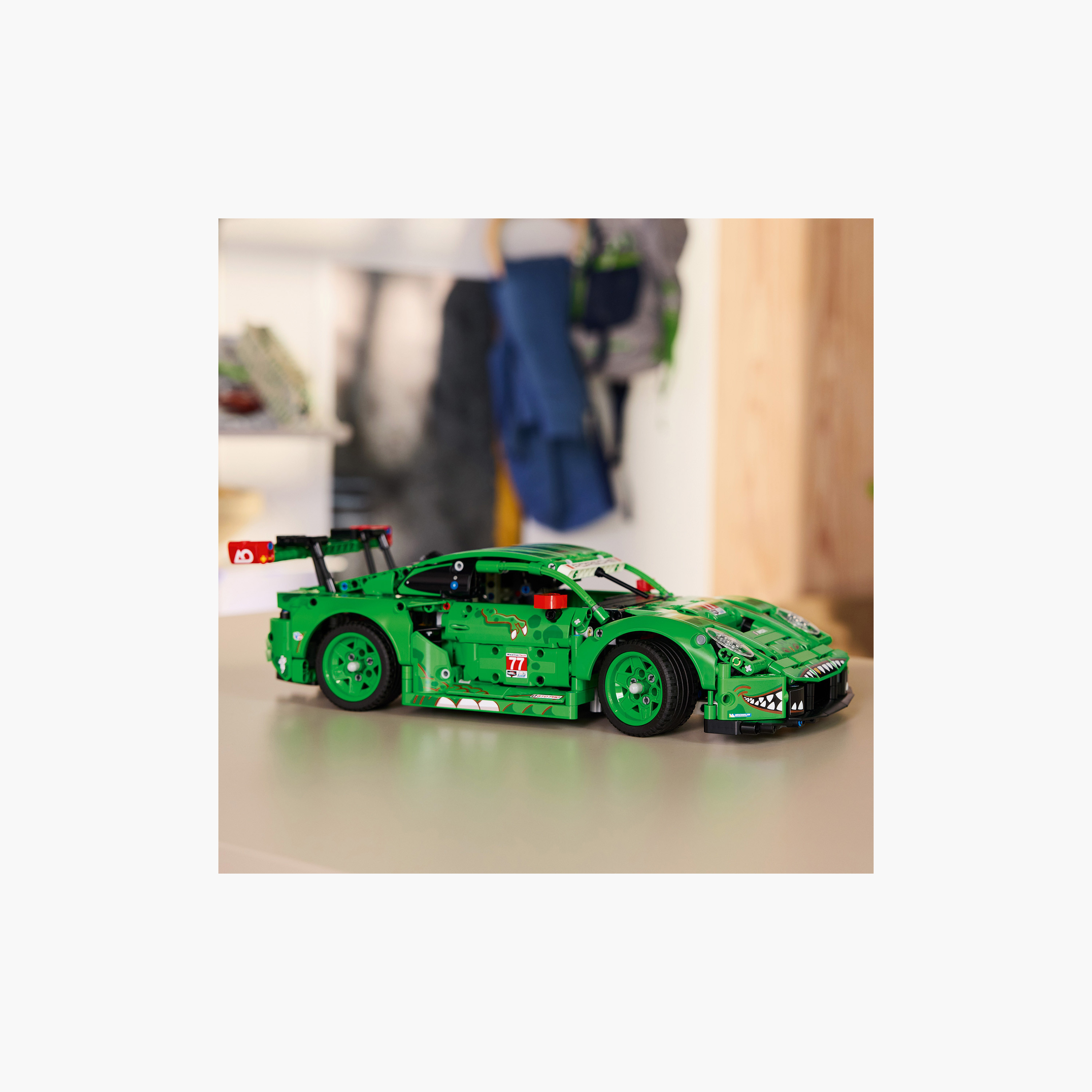 طقم لعب بناء سيارة سباق بورشيه ليغو تيكنيك-toys-buildingblocks-blocks-image-6