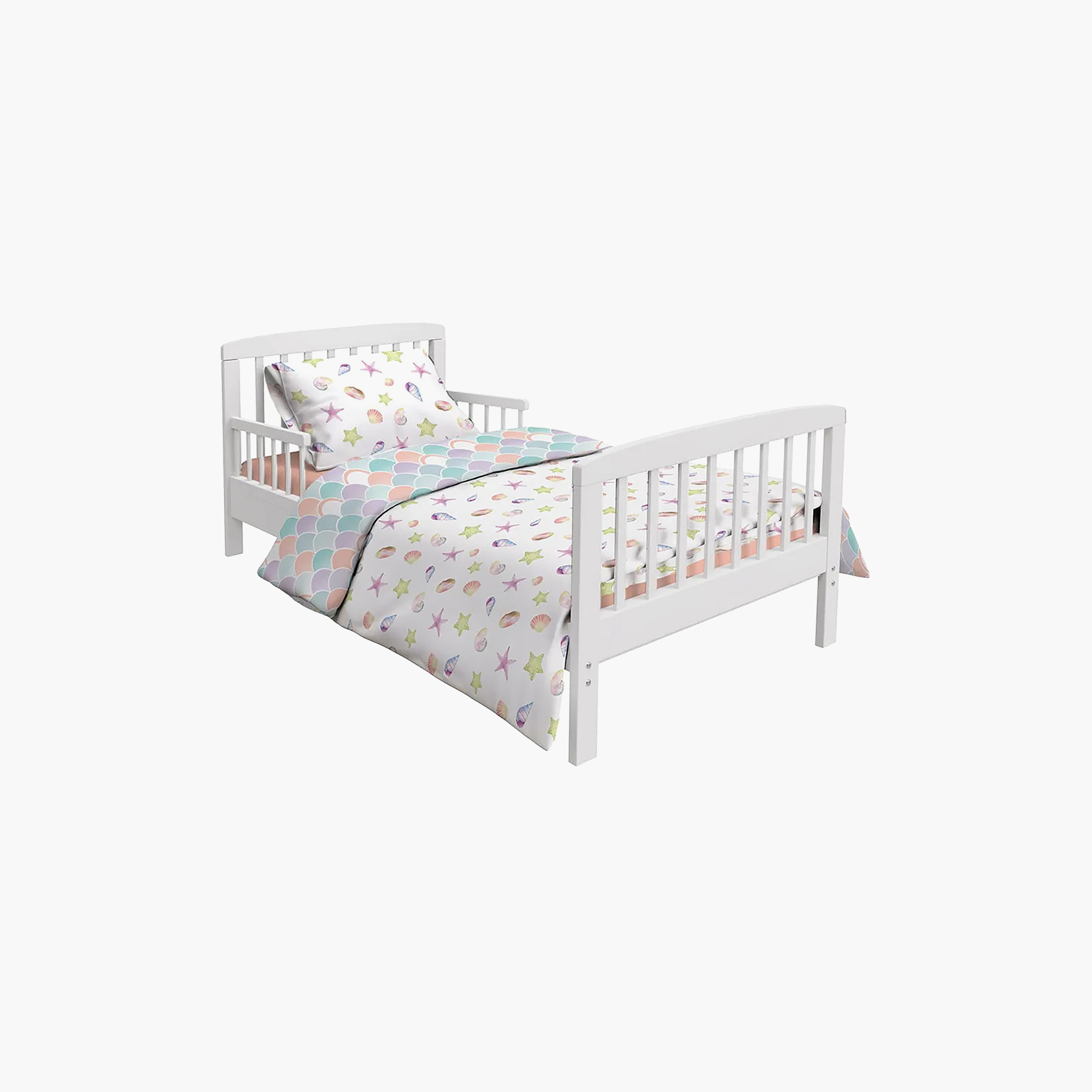Fancy Fluff Baby Bedding Set with Seashell Print, 120x150 cm-baby-nursery-babybedding-image-7