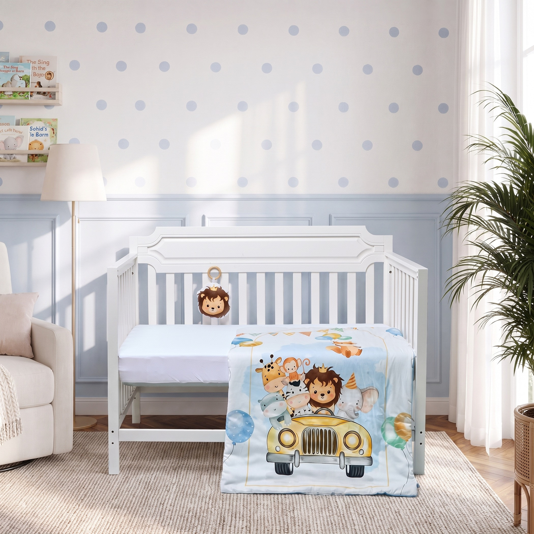 Fancy Fluff Cotton Baby Comforter - 110x84 cm-baby-nursery-blanketsandswaddles-blanketsandquilts-image-2