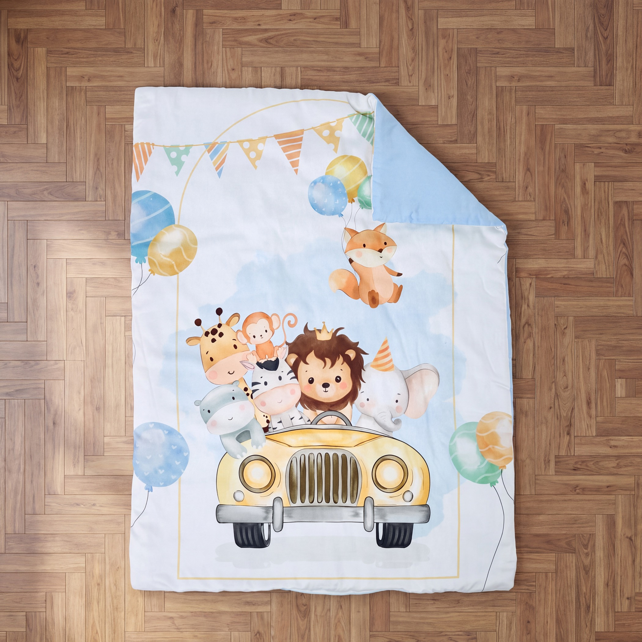 Fancy Fluff Cotton Baby Comforter - 110x84 cm-baby-nursery-blanketsandswaddles-blanketsandquilts-image-3