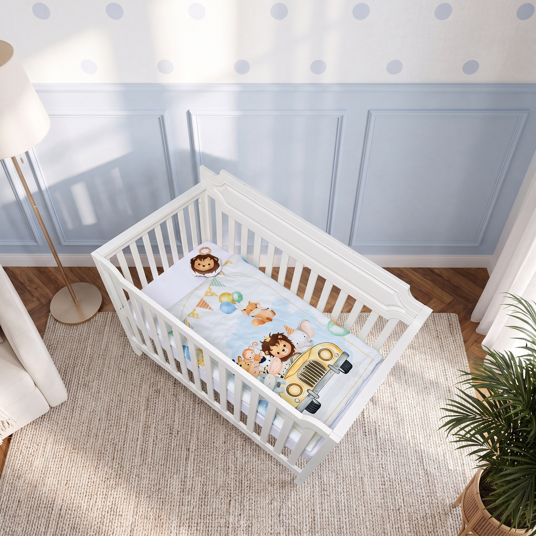 Fancy Fluff Cotton Baby Comforter - 110x84 cm-baby-nursery-blanketsandswaddles-blanketsandquilts-image-4
