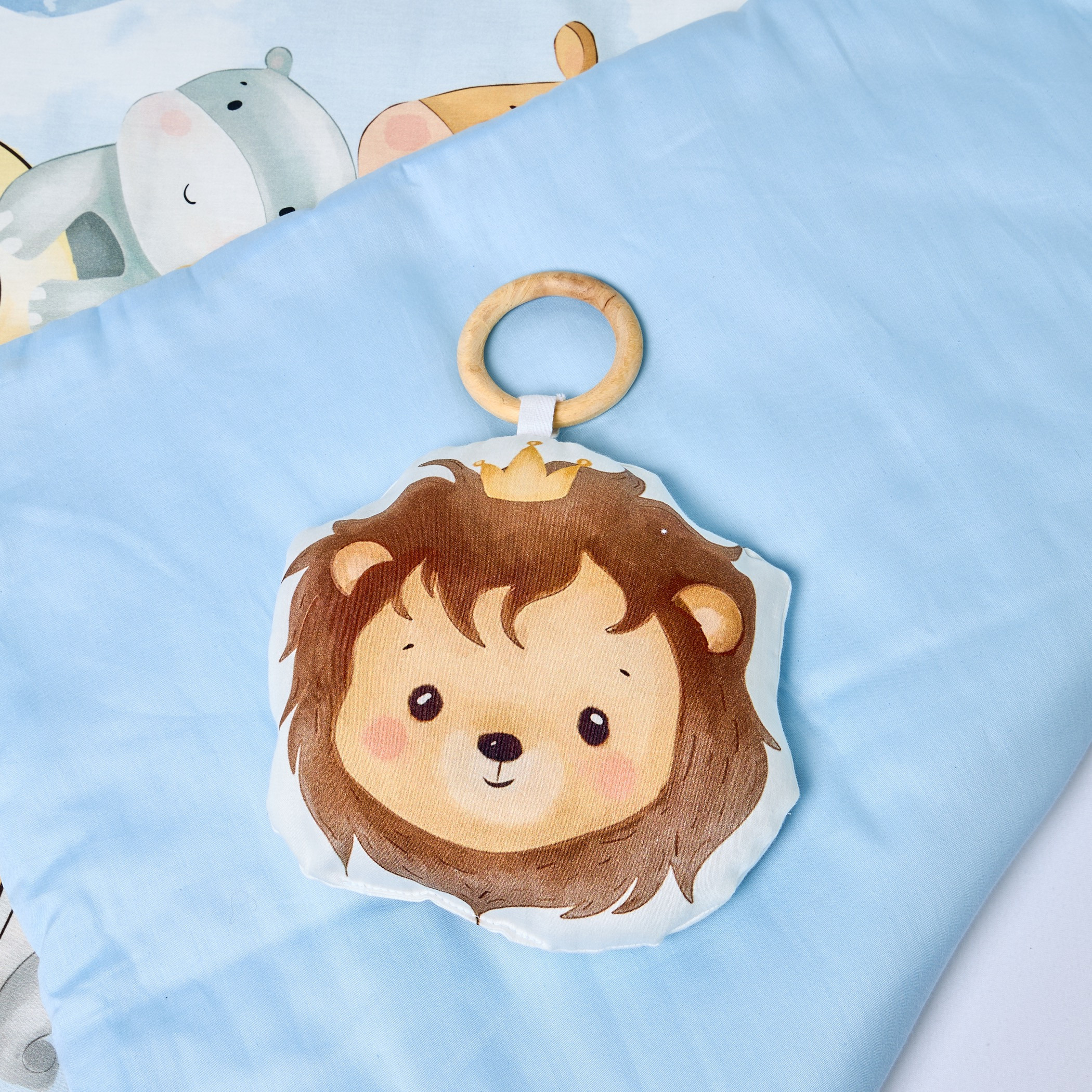 Fancy Fluff Cotton Baby Comforter - 110x84 cm-baby-nursery-blanketsandswaddles-blanketsandquilts-image-5