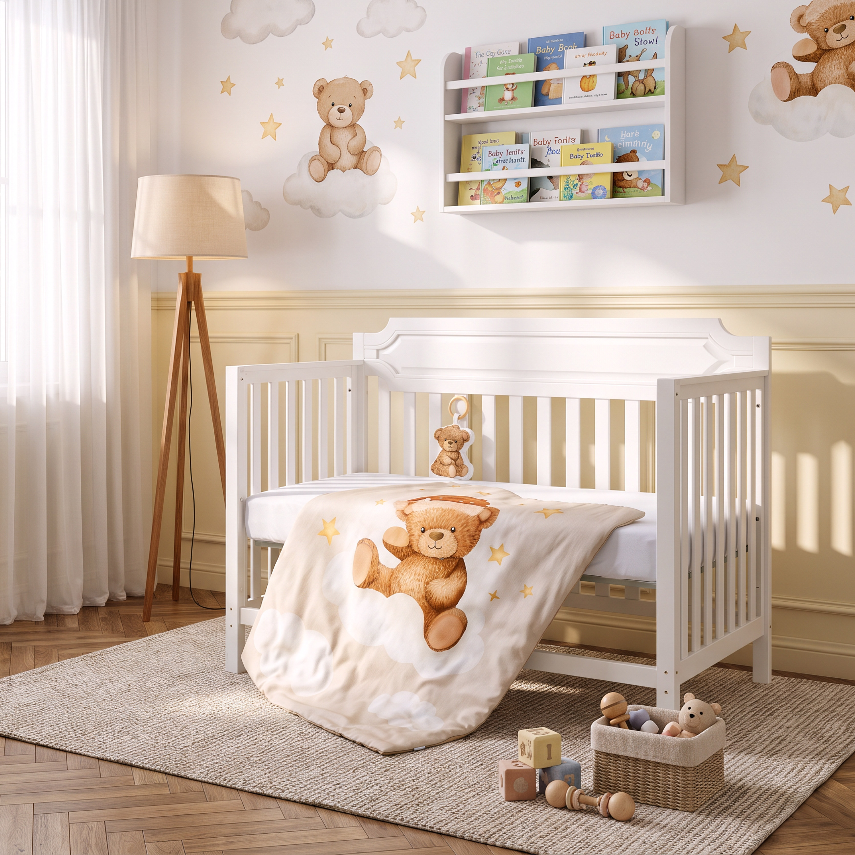 Fancy Fluff Cotton Baby Comforter - 110x84 cm-baby-nursery-blanketsandswaddles-blanketsandquilts-image-3