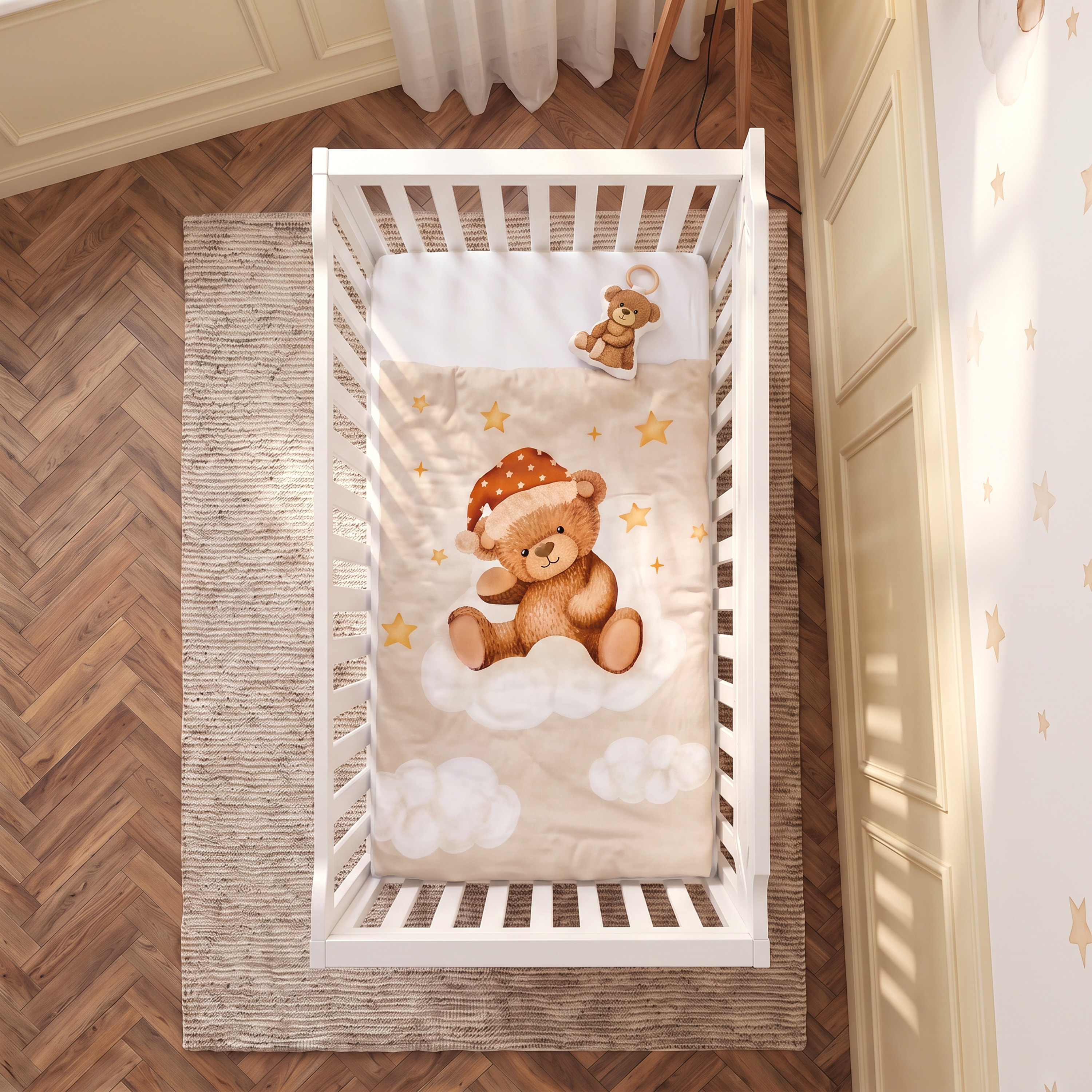 Fancy Fluff Cotton Baby Comforter - 110x84 cm-baby-nursery-blanketsandswaddles-blanketsandquilts-image-6
