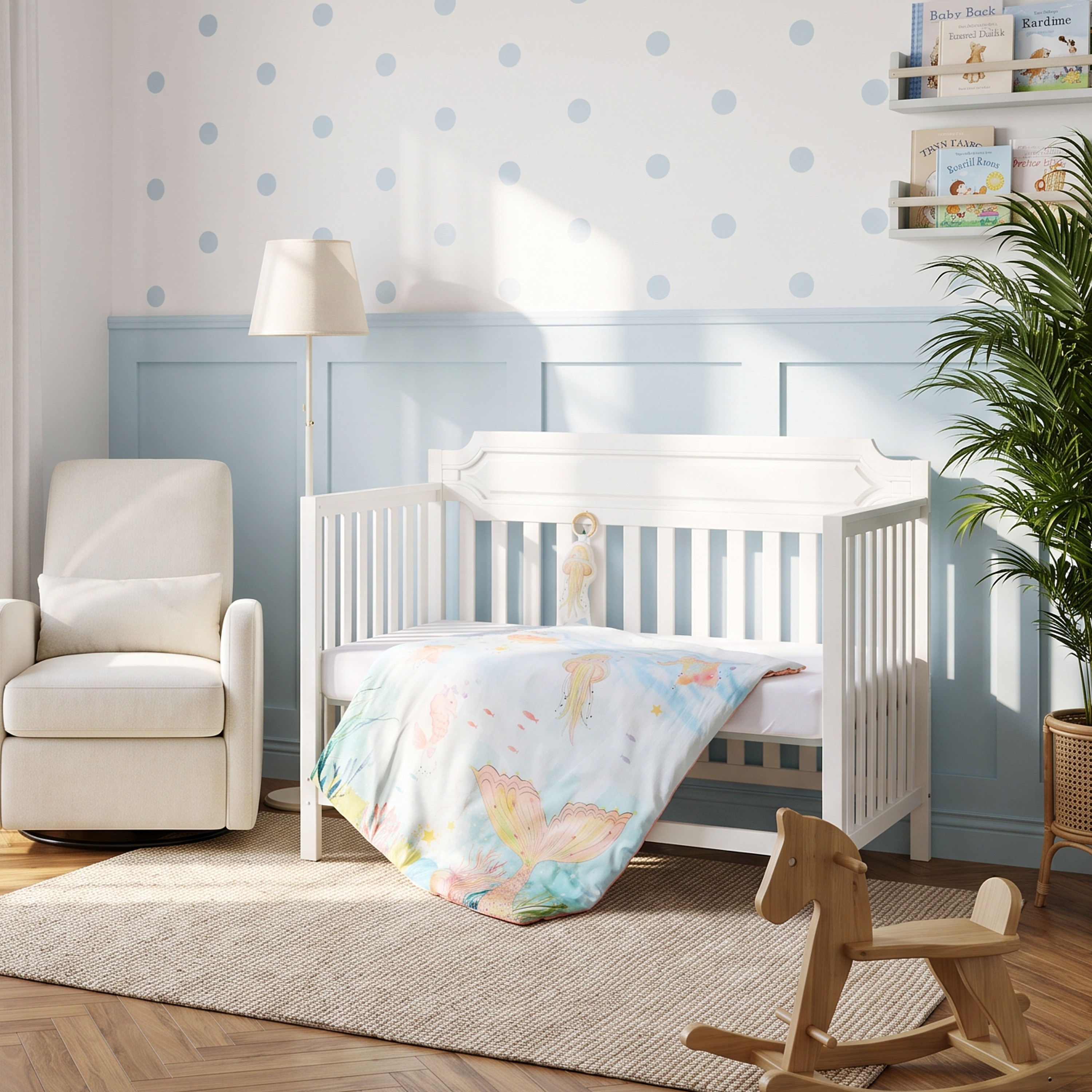 Fancy Fluff Cotton Baby Comforter - 110x84 cm-baby-nursery-blanketsandswaddles-blanketsandquilts-image-3