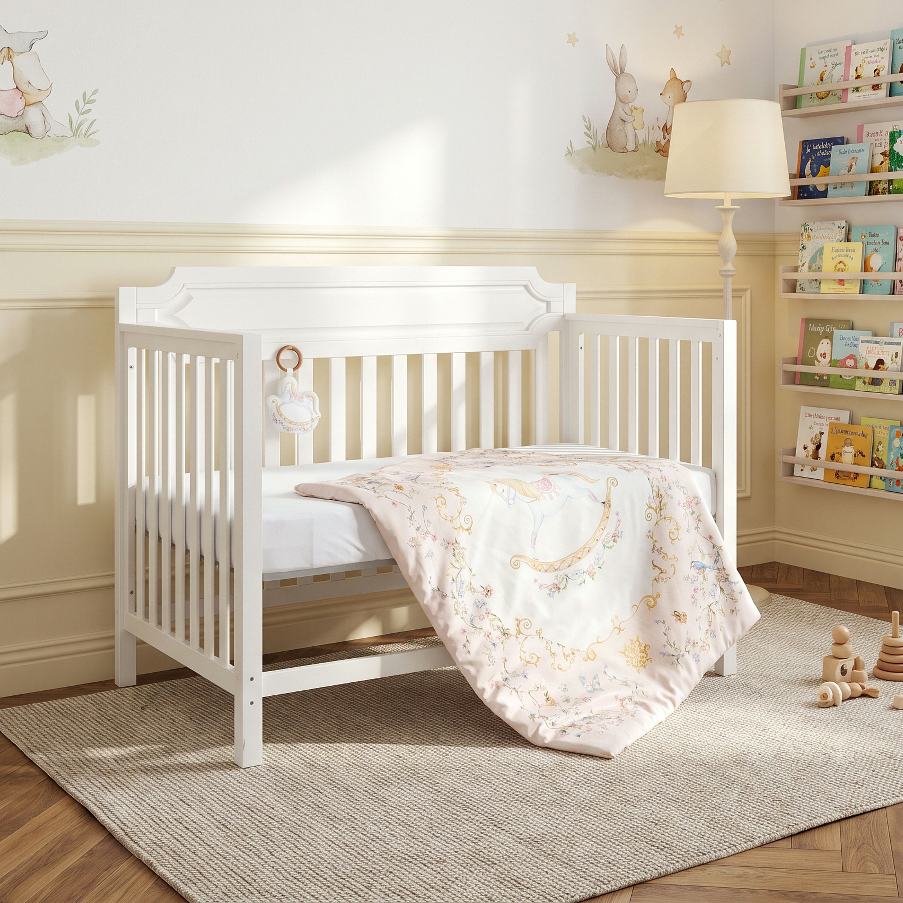 Fancy Fluff Cotton Baby Comforter - 110x84 cm-baby-nursery-blanketsandswaddles-blanketsandquilts-image-3