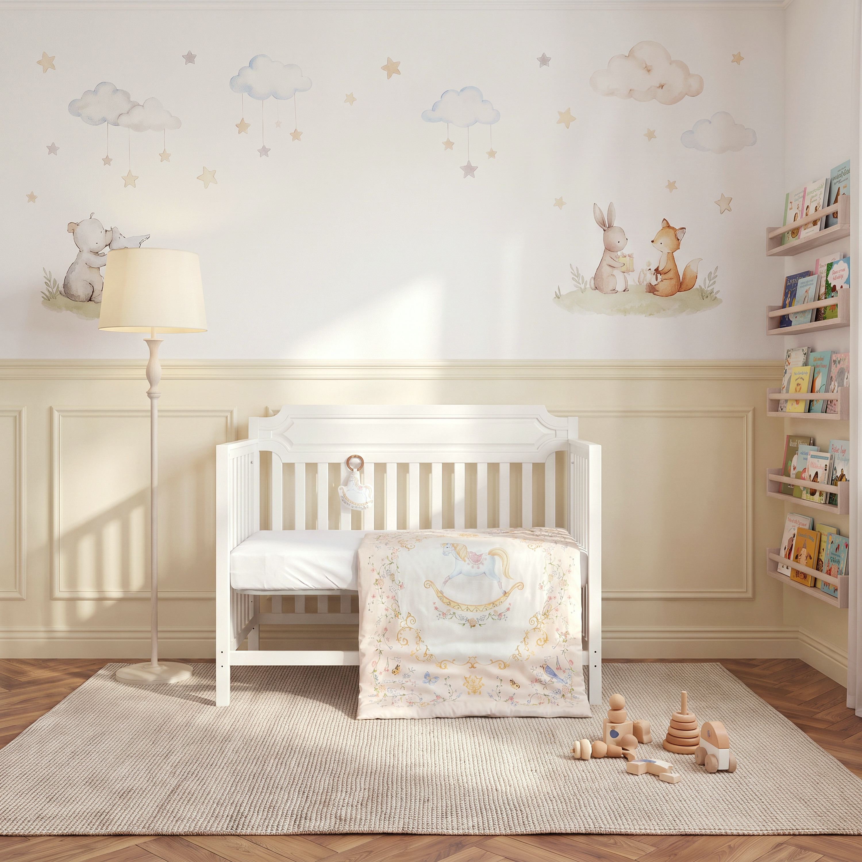 Fancy Fluff Cotton Baby Comforter - 110x84 cm-baby-nursery-blanketsandswaddles-blanketsandquilts-image-4