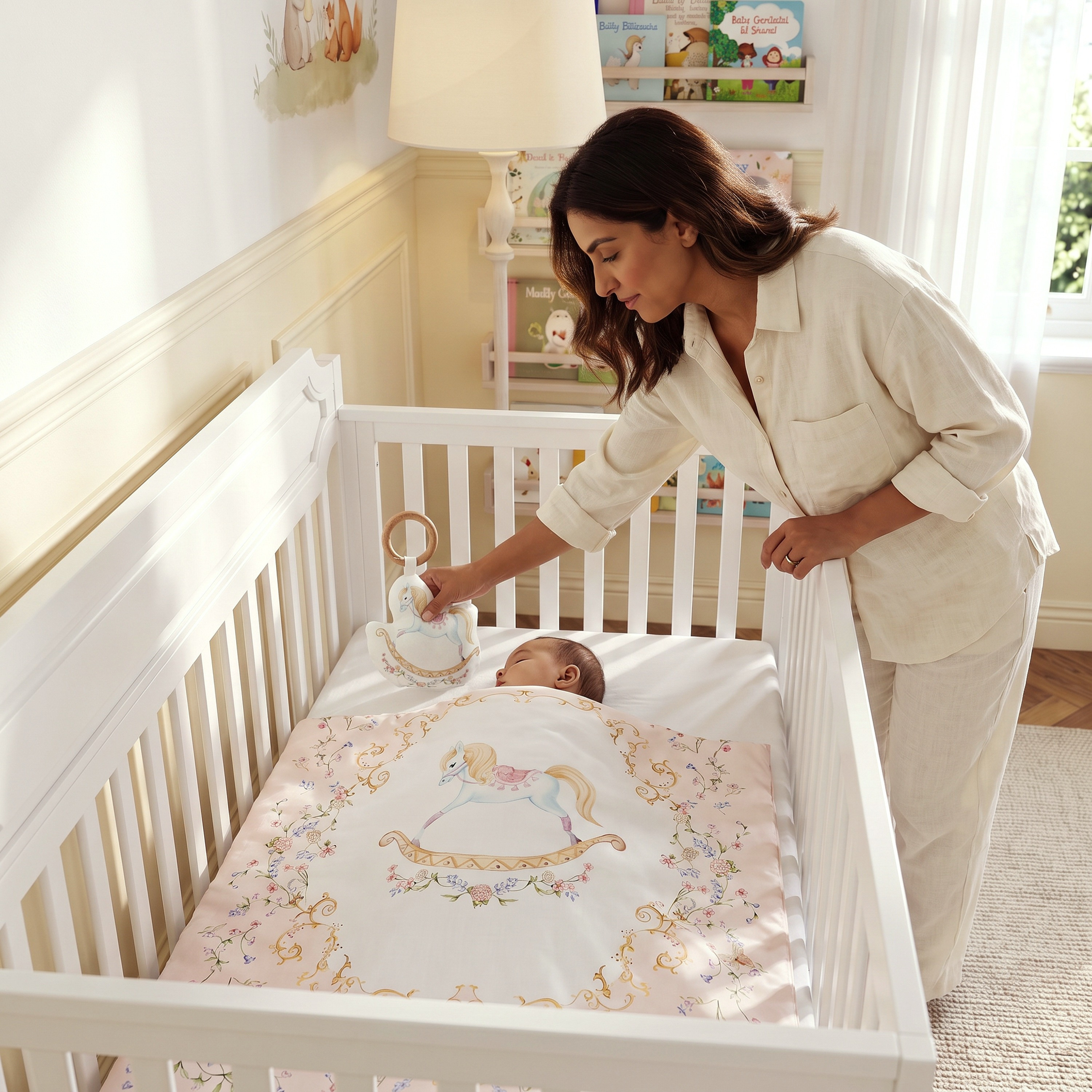 Fancy Fluff Cotton Baby Comforter - 110x84 cm-baby-nursery-blanketsandswaddles-blanketsandquilts-image-8