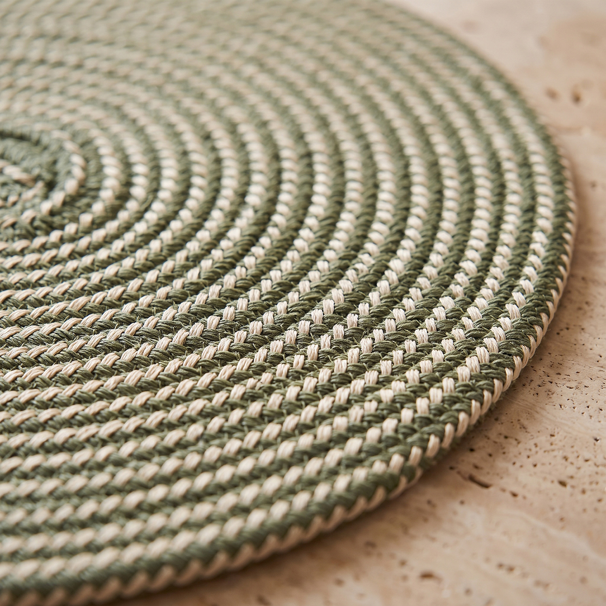 طقم لبادات صحون بارزة الملمس - 4 قطع - 38 سم-household-dining-tablelinen-placemats-image-3