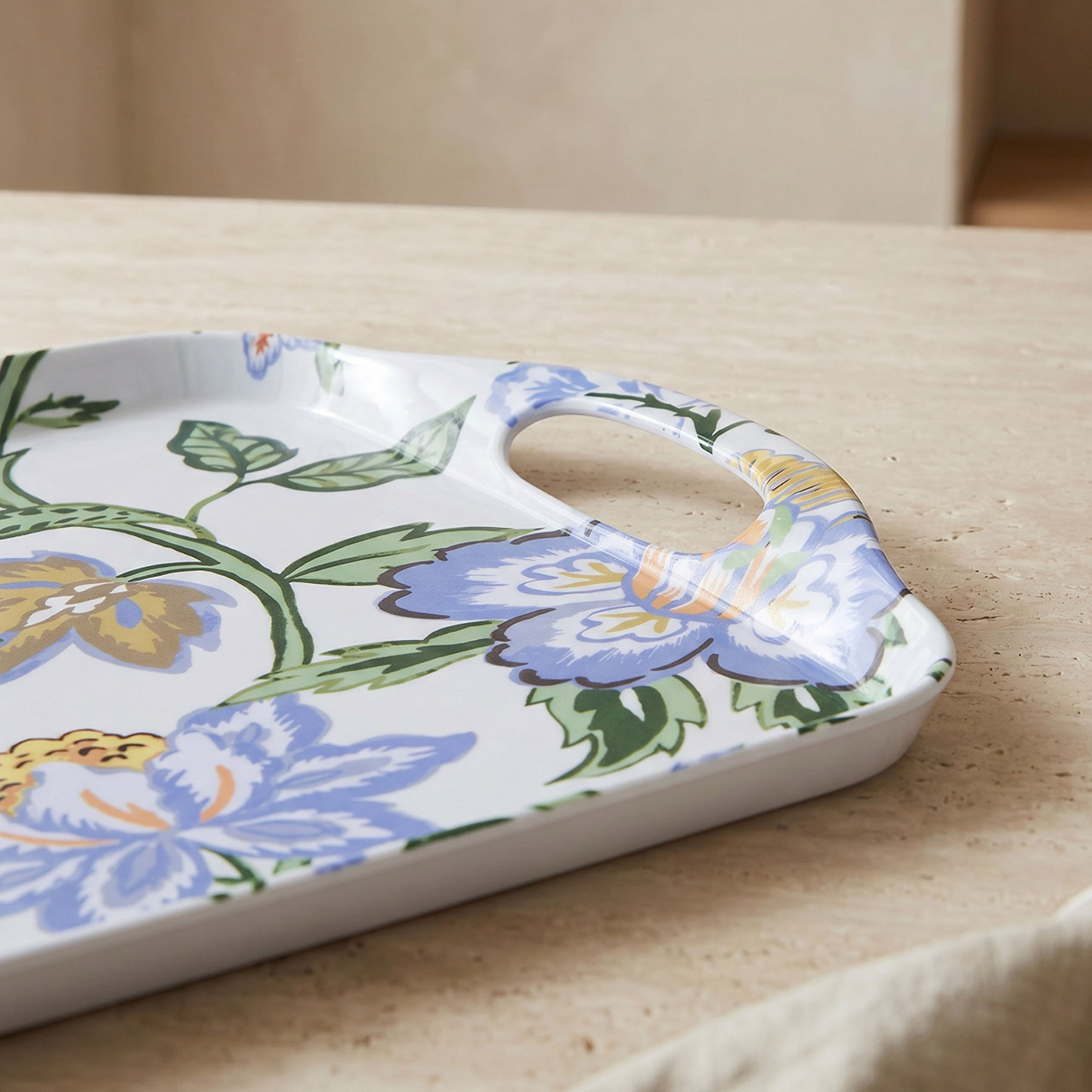 صينية تقديم بطبعات زهور-household-dining-serveware-servingtrays-image-2