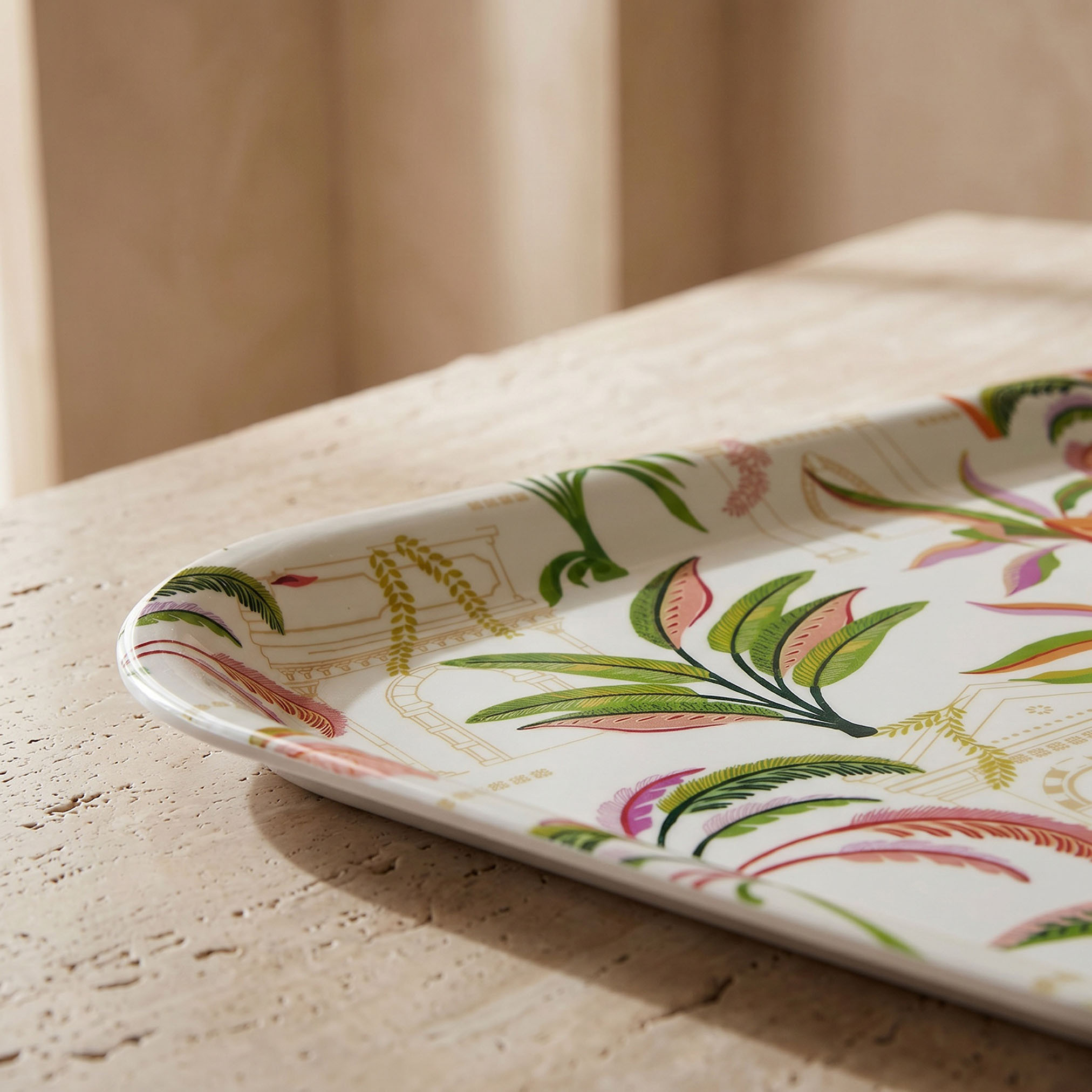Palm Print Serving Tray-household-dining-serveware-servingtrays-image-2