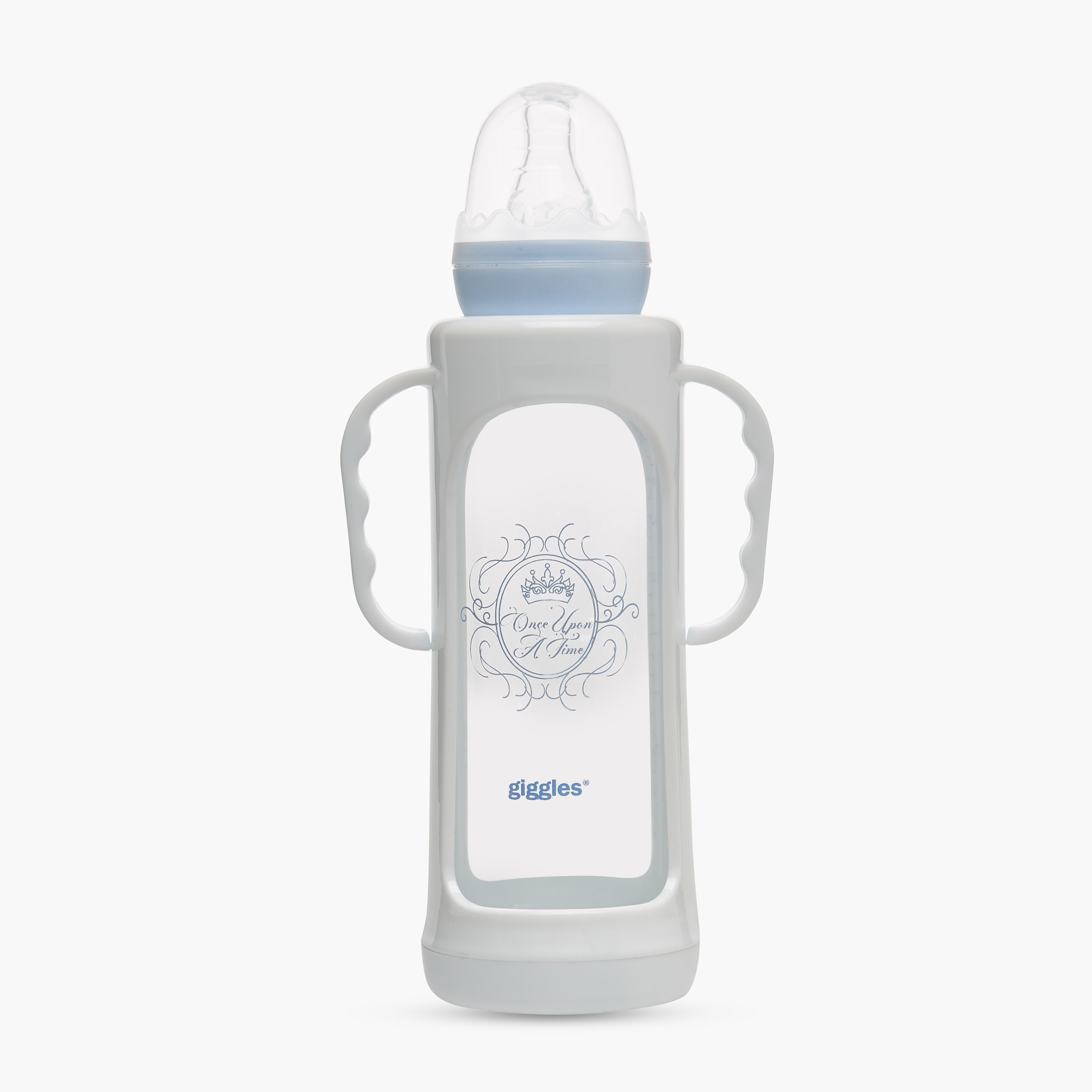 قارورة رضاعة مضادة للمغص من جيجلز  - 240 مل-baby-feeding-feedingbottles-bottlesandteats-image-1