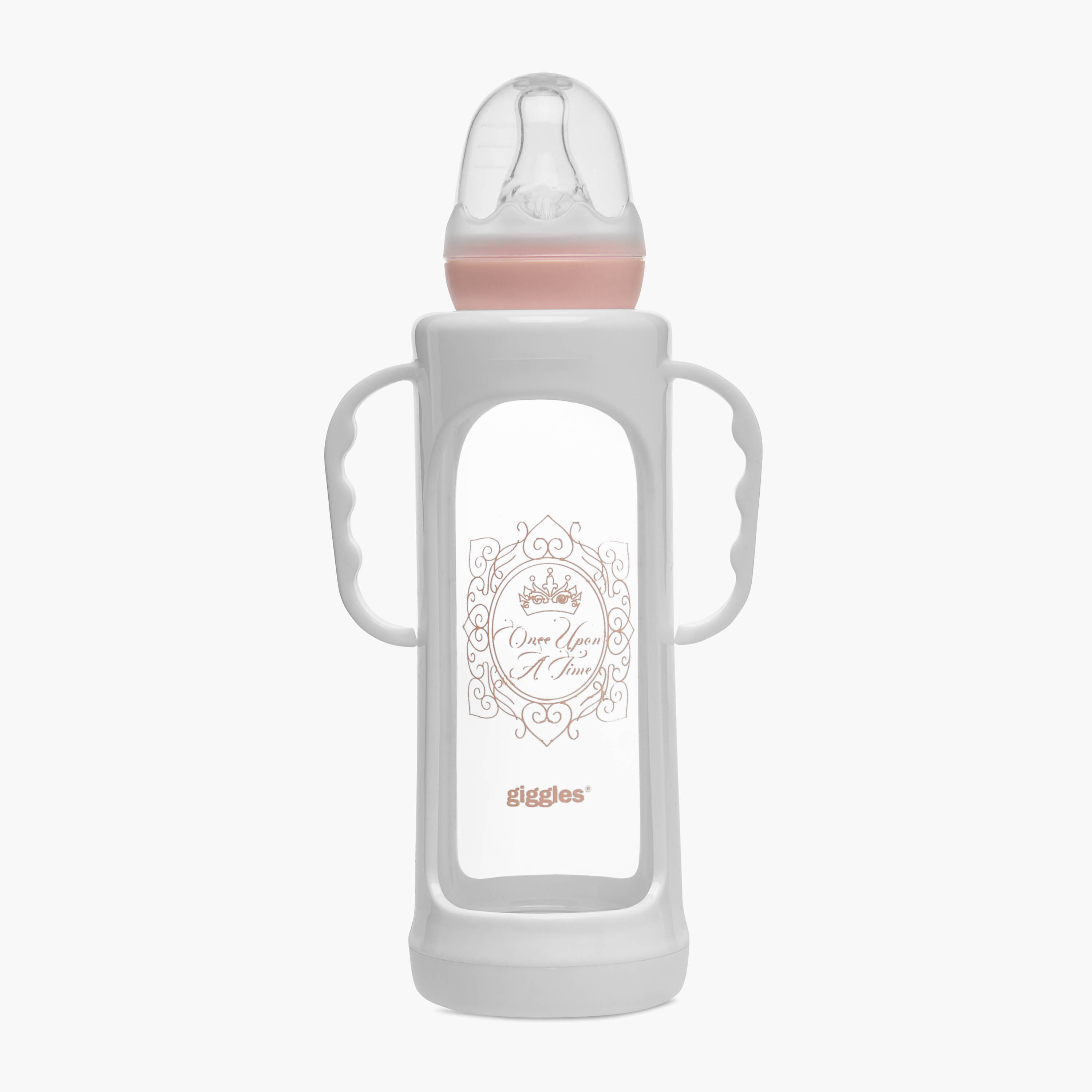 قارورة رضاعة مضادة للمغص من جيجلز  - 240 مل-baby-feeding-feedingbottles-bottlesandteats-image-1