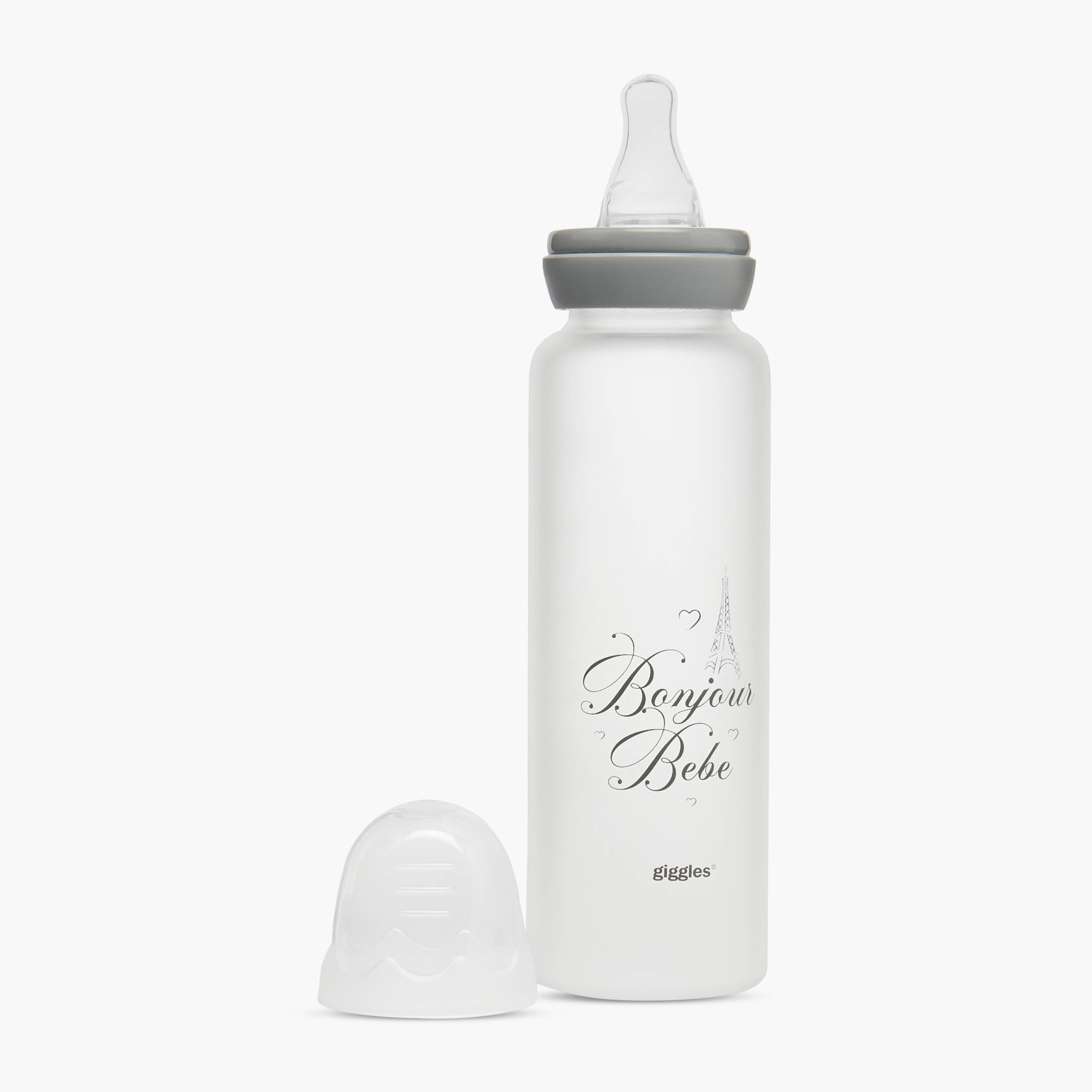 قارورة رضاعة سيليكون مضادة للمغص من جيجلز - 240 مل-baby-feeding-feedingbottles-bottlesandteats-image-3