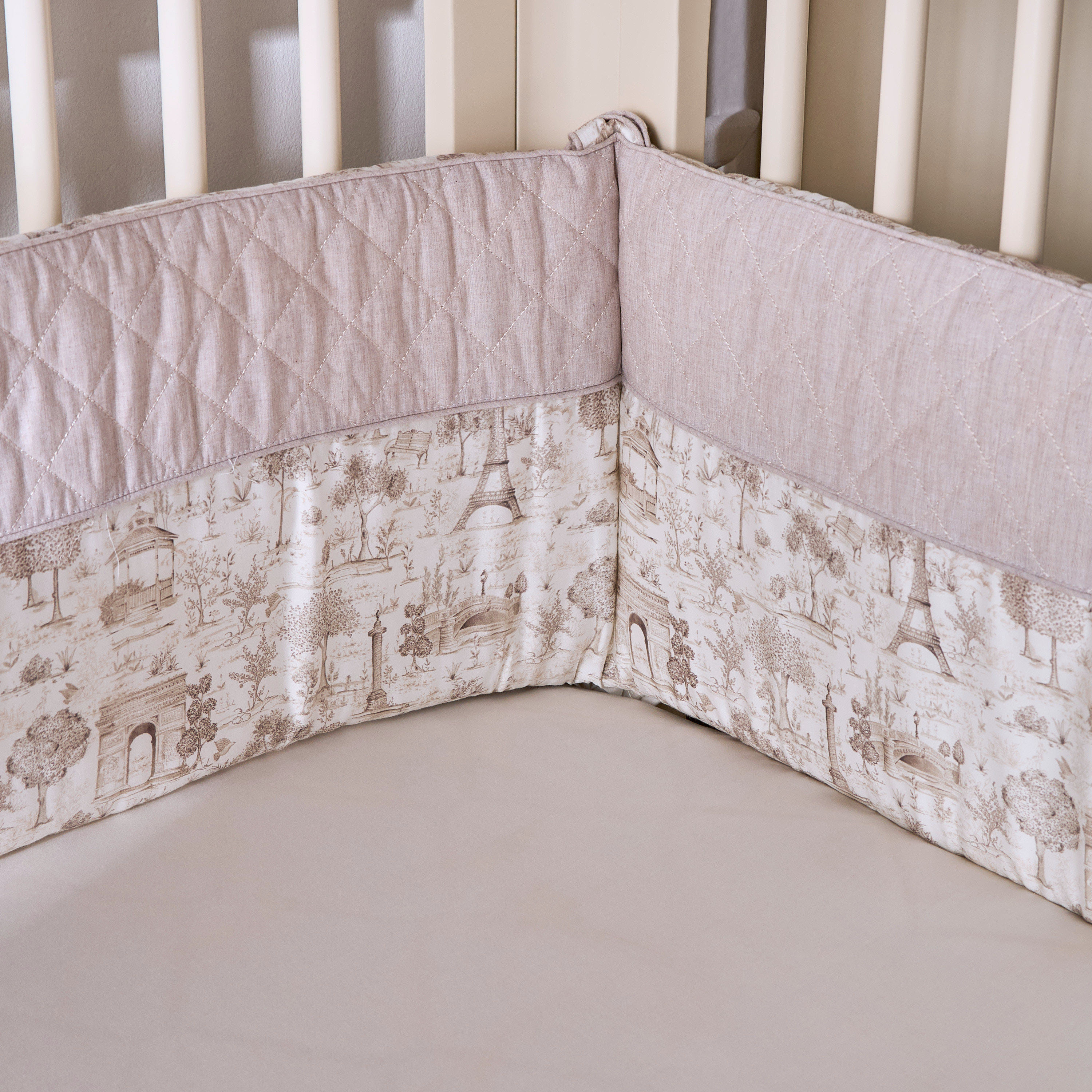 Giggles 5-Piece Paris Print Comforter Set-baby-nursery-babybedding-image-13