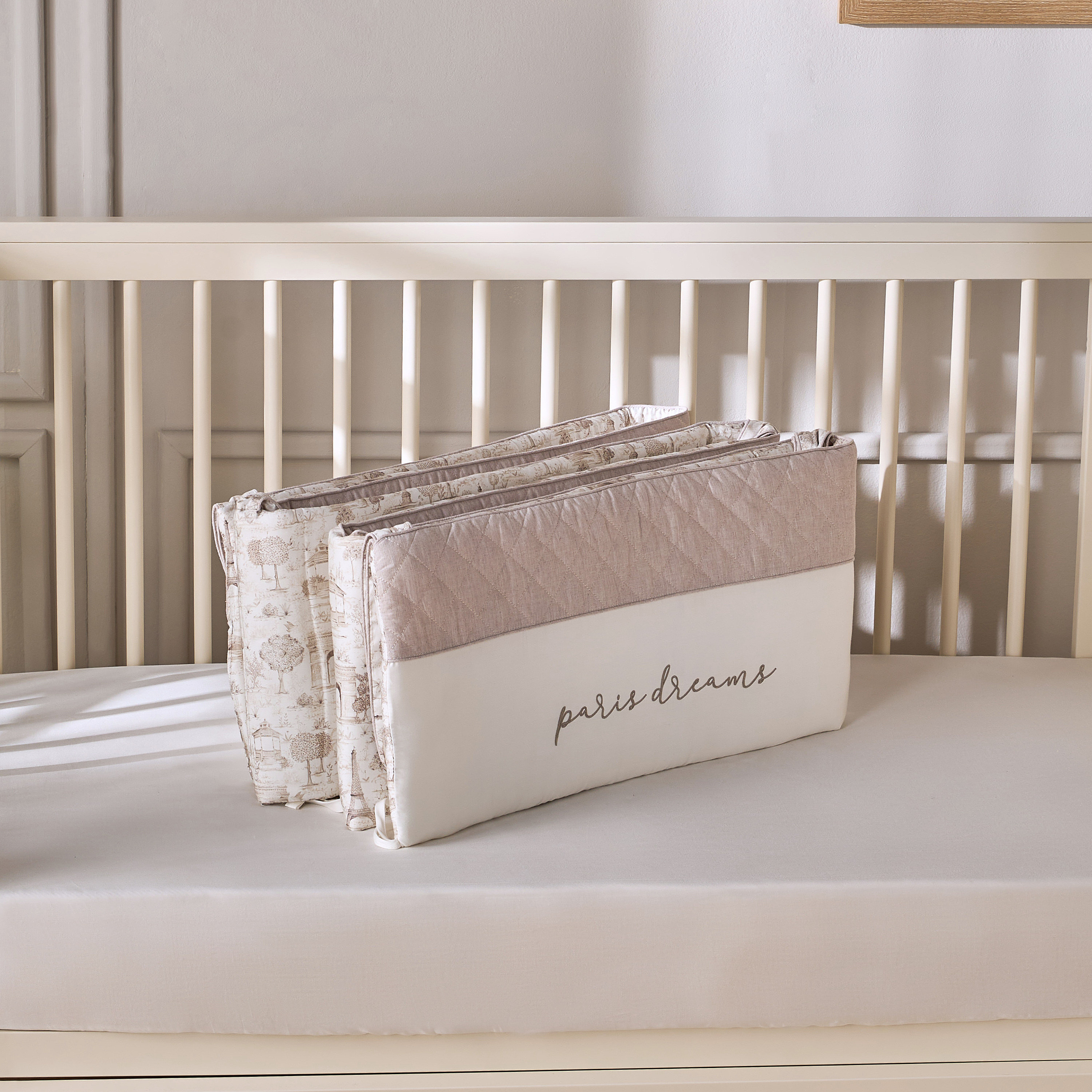 Giggles 5-Piece Paris Print Comforter Set-baby-nursery-babybedding-image-14