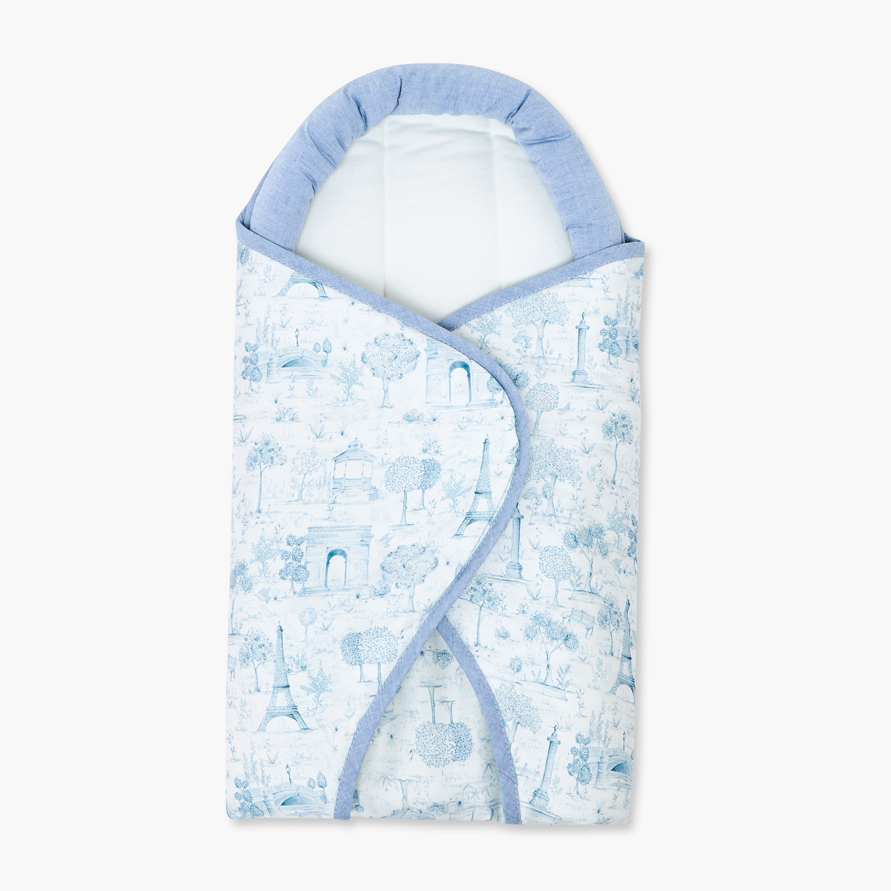 غطاء تقميط بطبعات من جيجلز-baby-nursery-babybedding-image-1