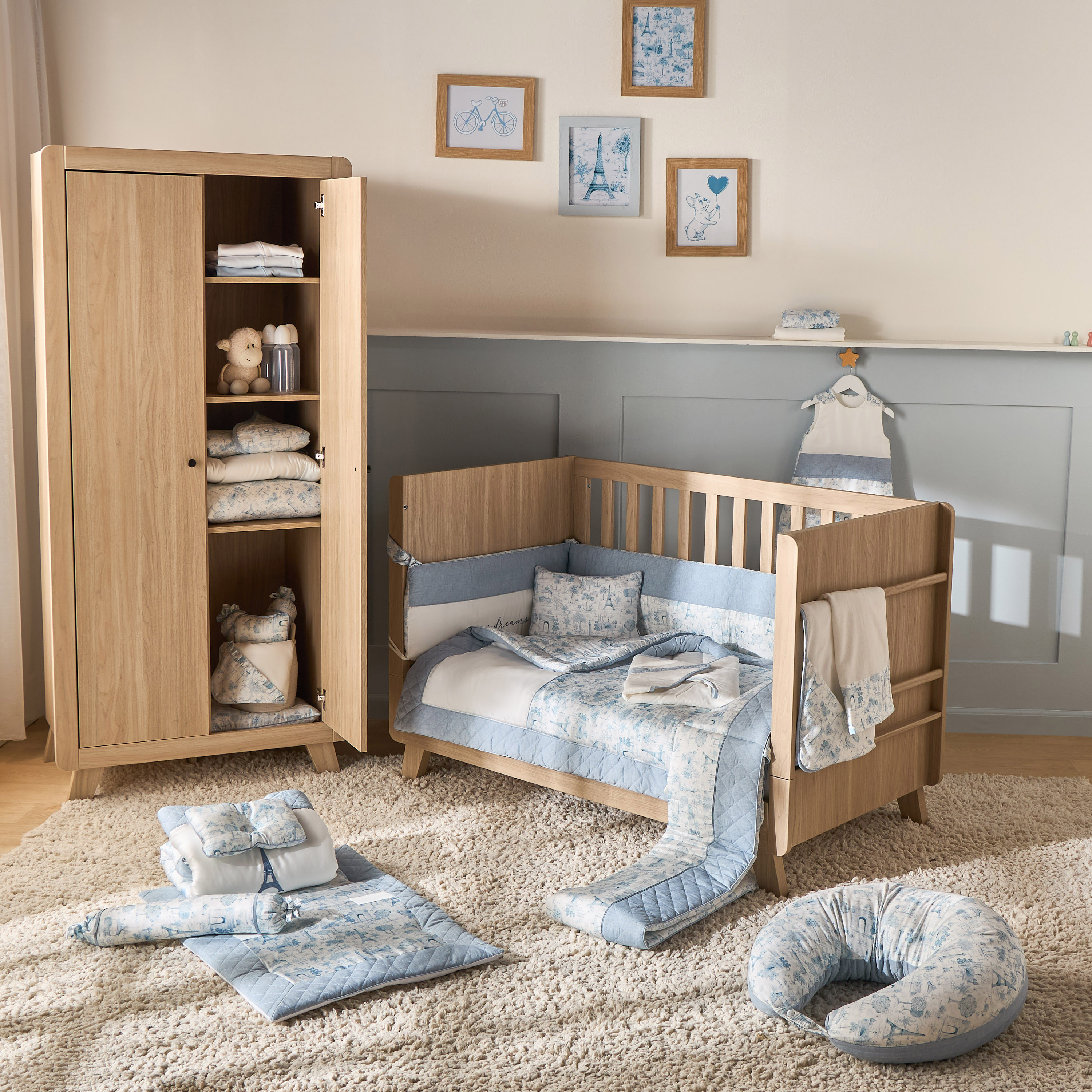 غطاء تقميط بطبعات من جيجلز-baby-nursery-babybedding-image-8