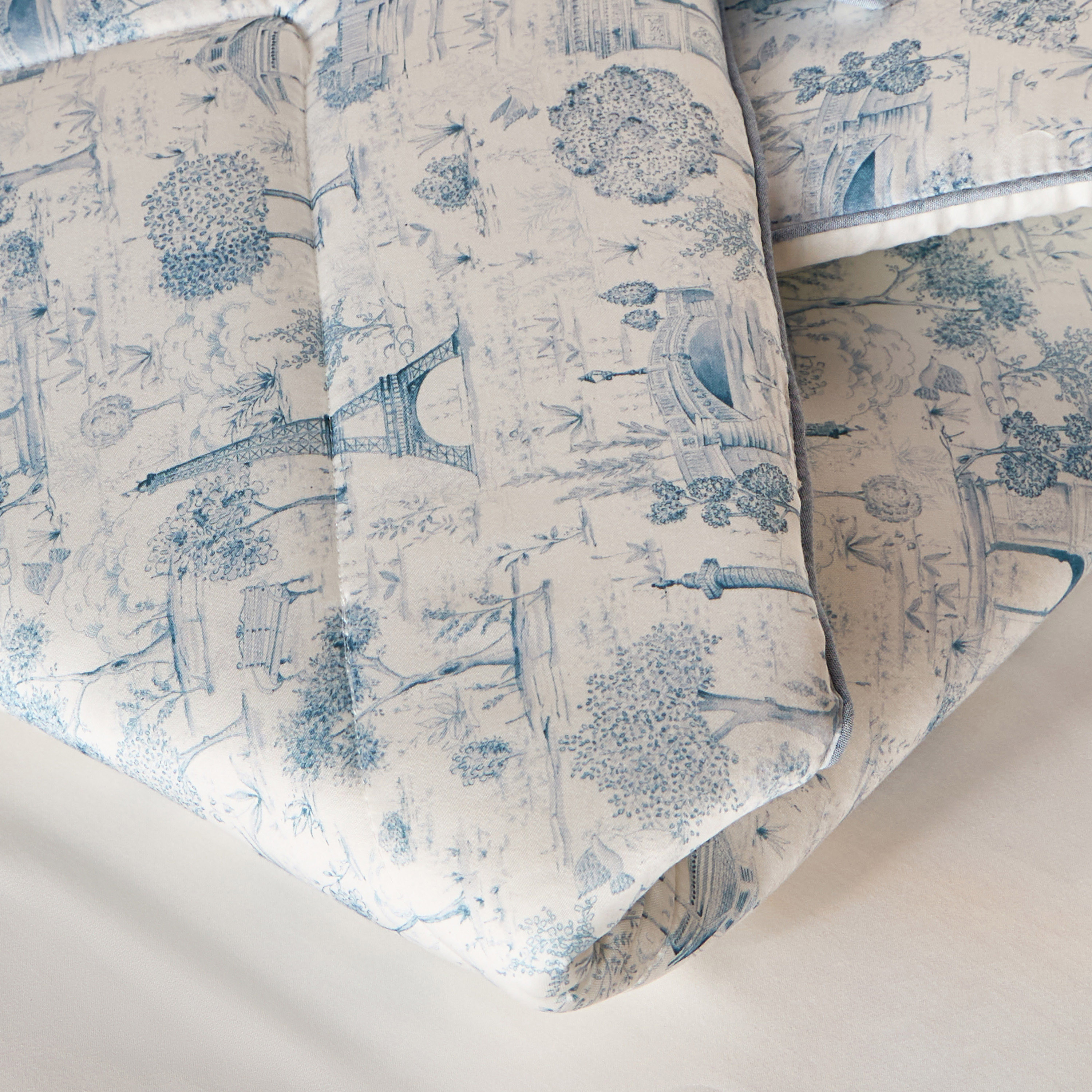 Giggles Printed Baby Nest with Bow-baby-nursery-babybedding-image-5