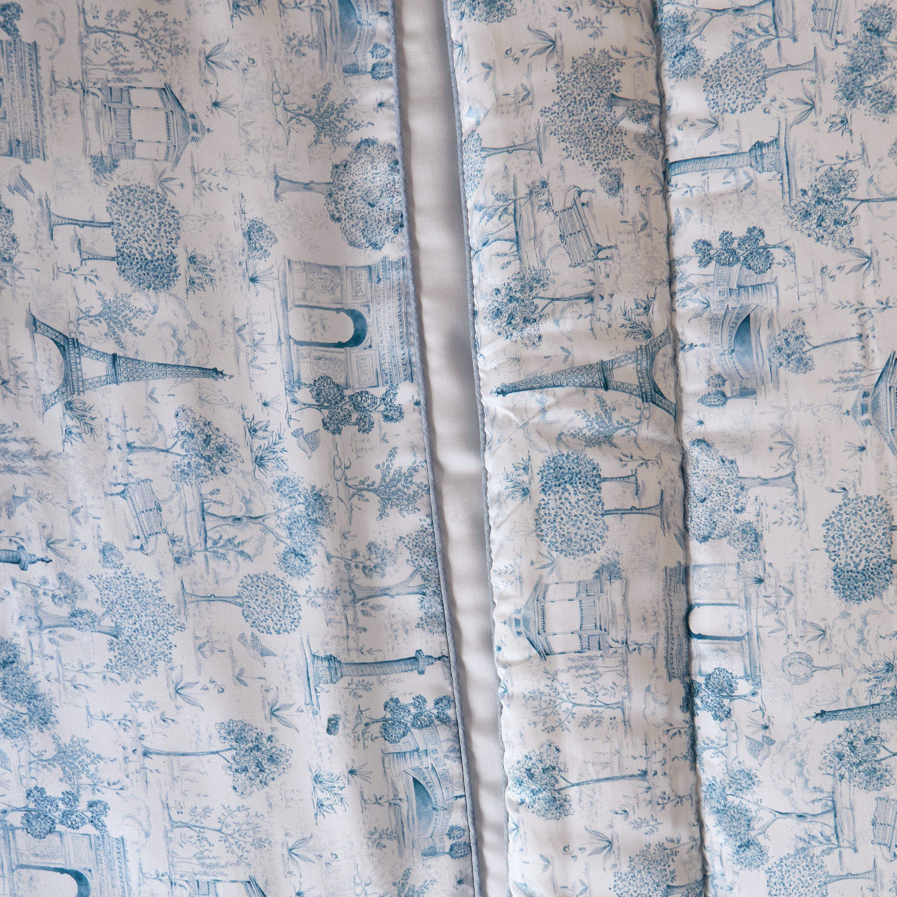 Giggles 2-Piece Paris Print Comforter and Pillow Set-baby-nursery-babybedding-image-9