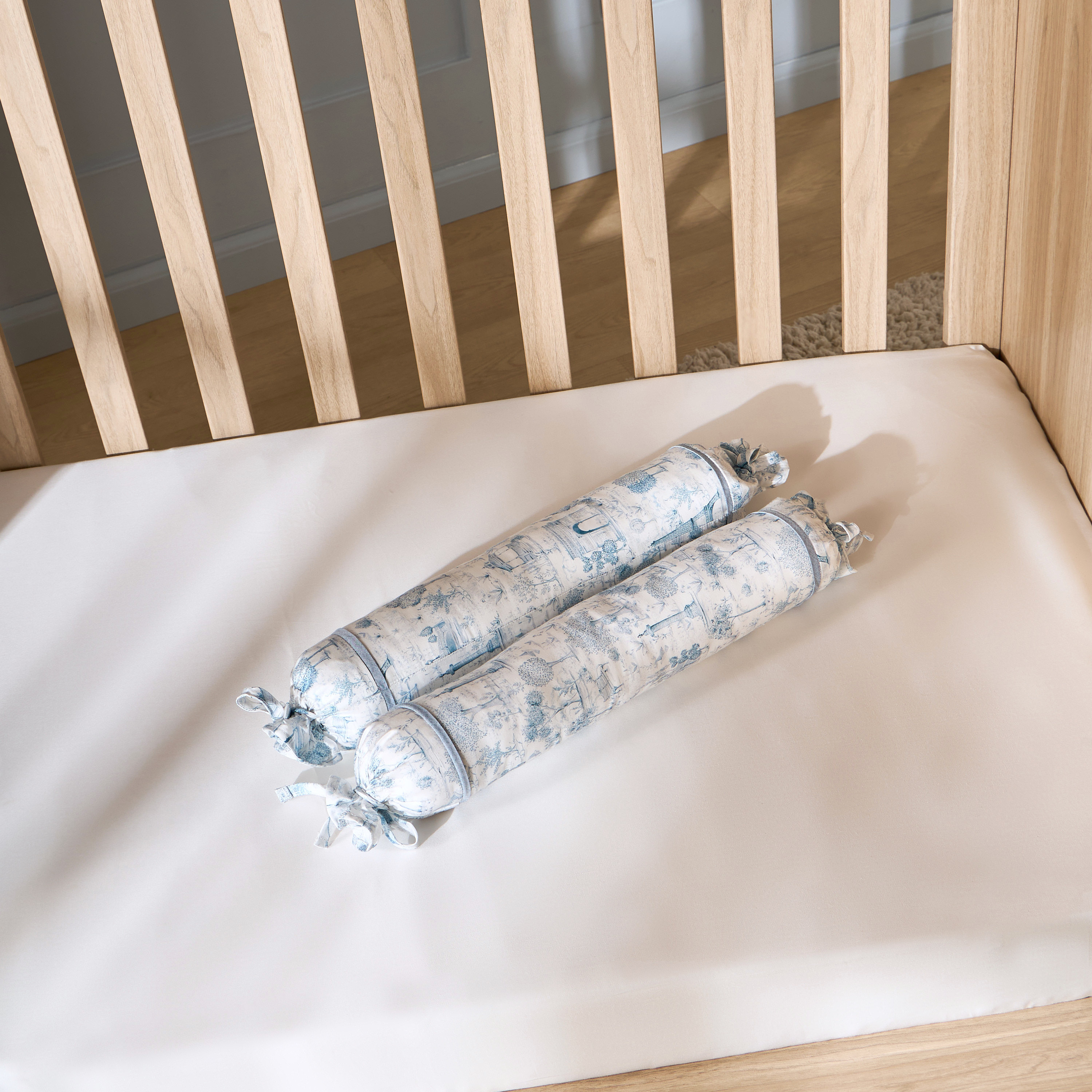 Giggles Toile Print Bolster Set-baby-nursery-babybedding-image-12