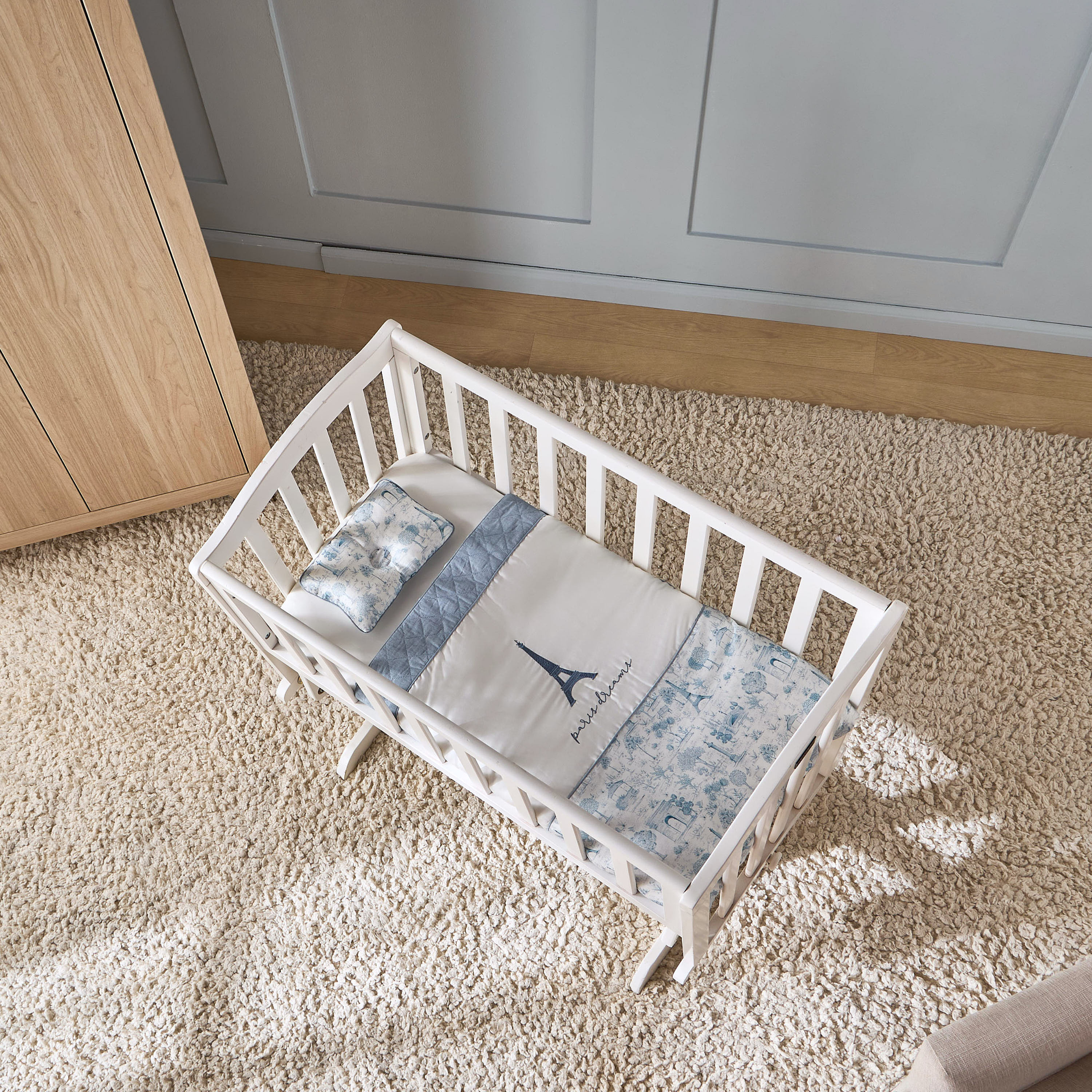 Giggles Paris Print Bedding Set-baby-nursery-babybedding-image-1