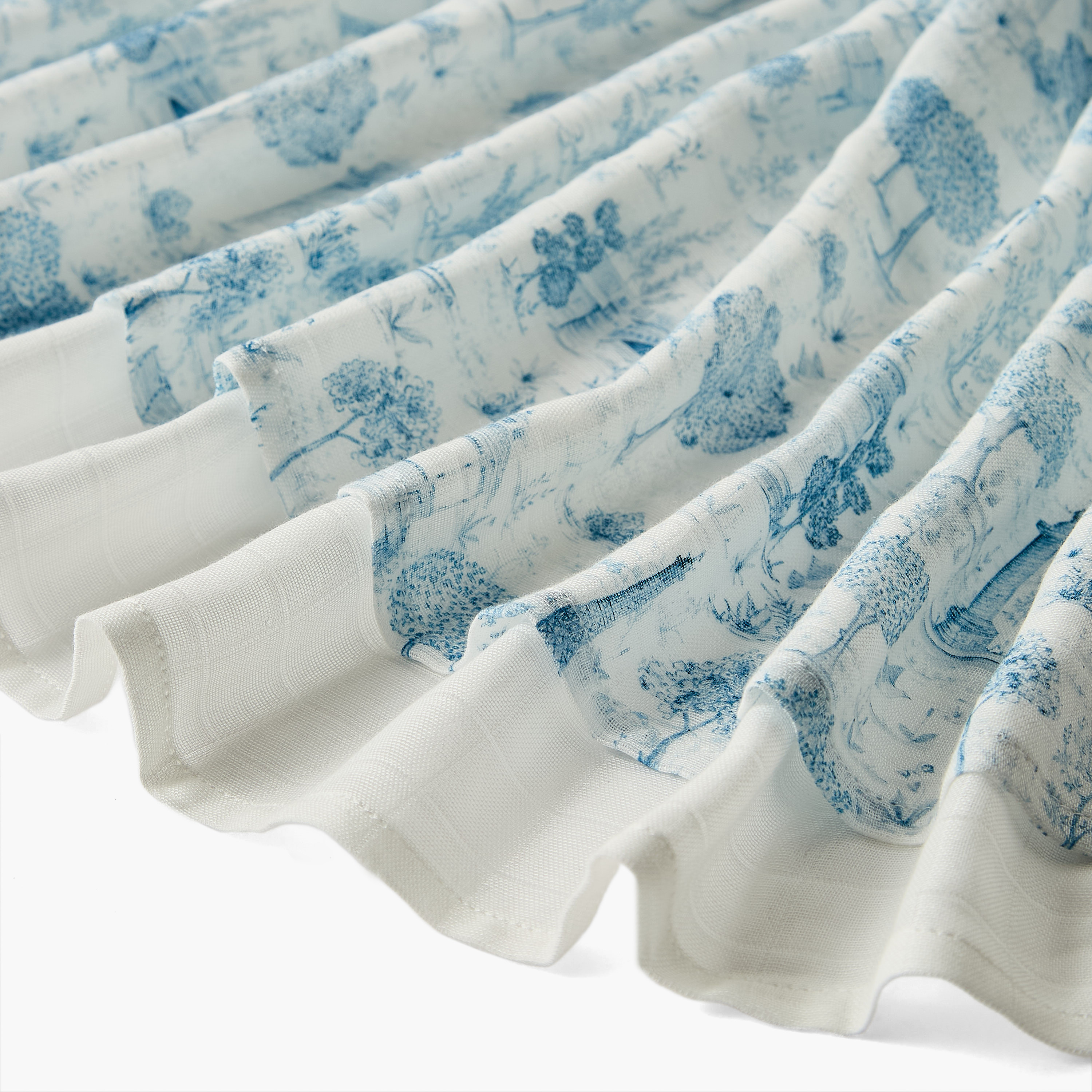 قماط موسلين بارز الملمس من جيجلز - عبوة من قطعتين - 120x120 سم-baby-nursery-blanketsandswaddles-swaddlesandsleepingbags-image-5