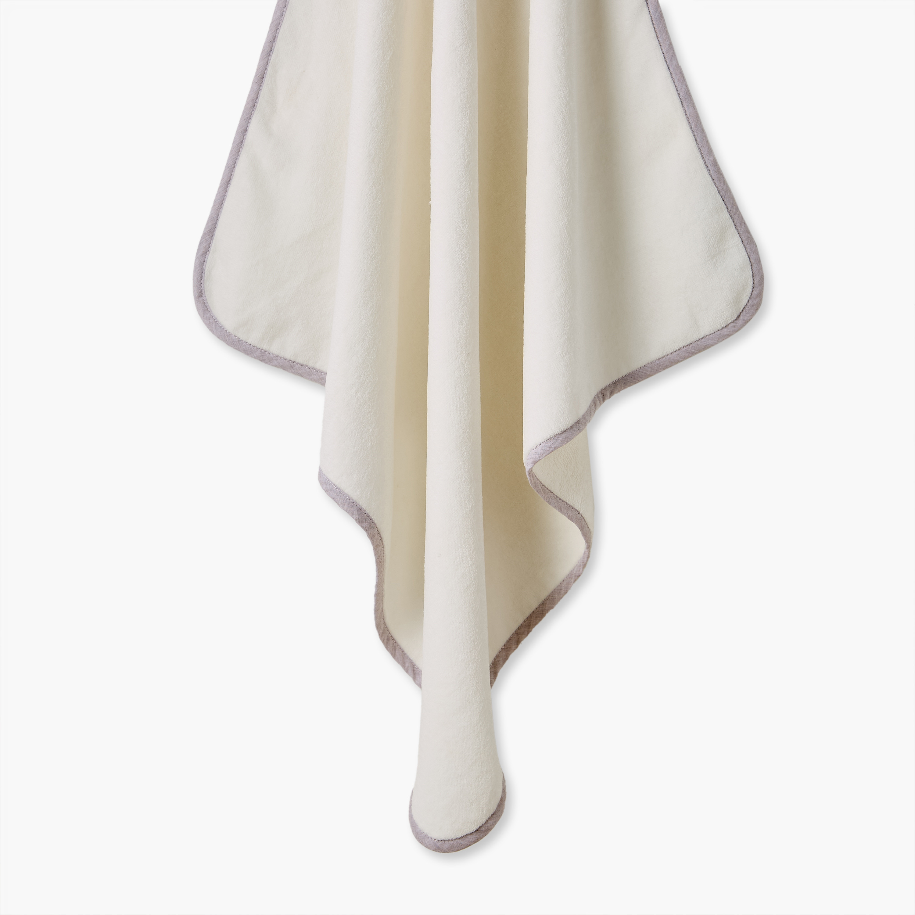 بطانية قطن بقبعة لحديثي الولادة من جيجلز - 100×100 سم-baby-nursery-blanketsandswaddles-receivingblankets-image-4