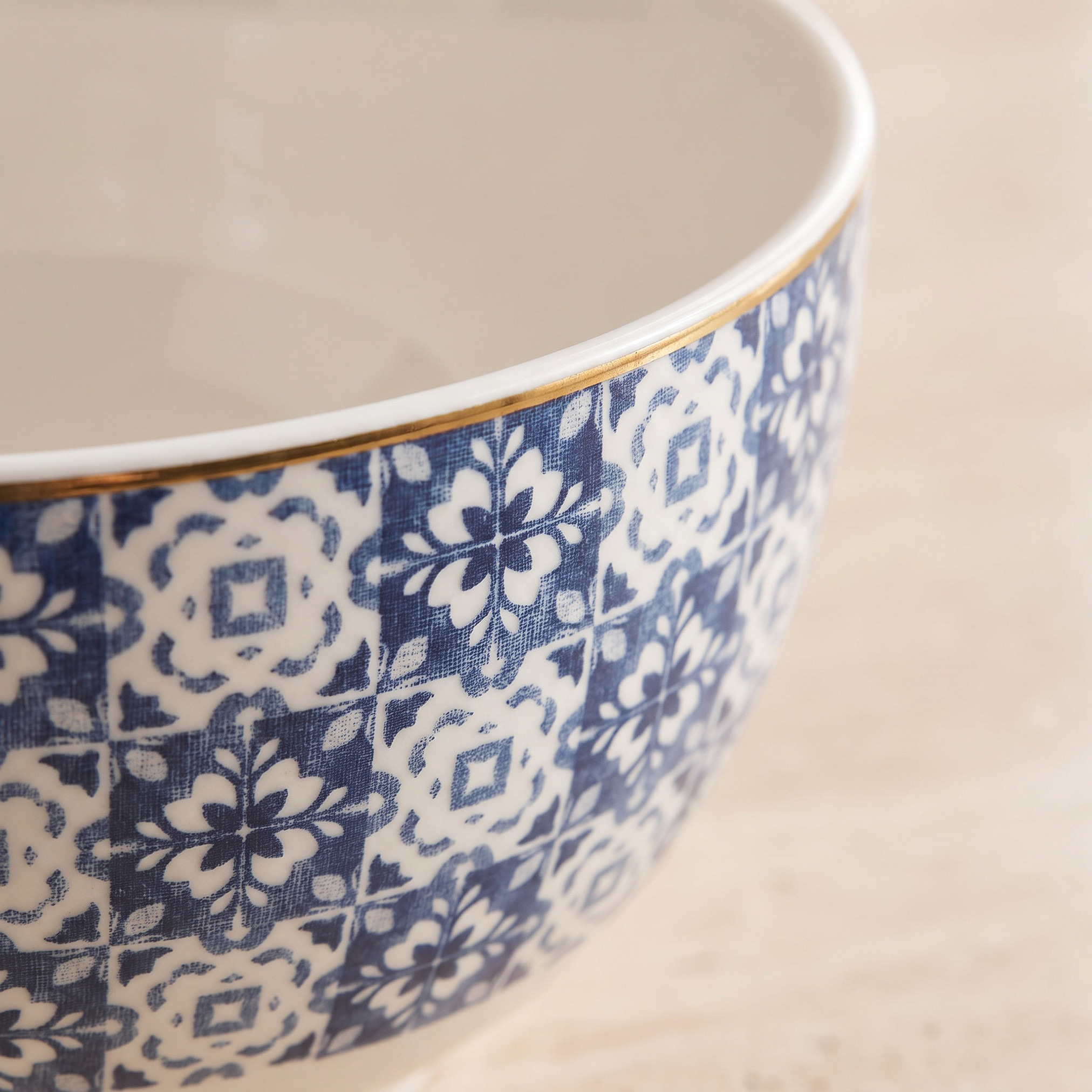 Azari Printed New Bone China Bowl - 480 ml-household-dining-dinnerware-bowls-image-3