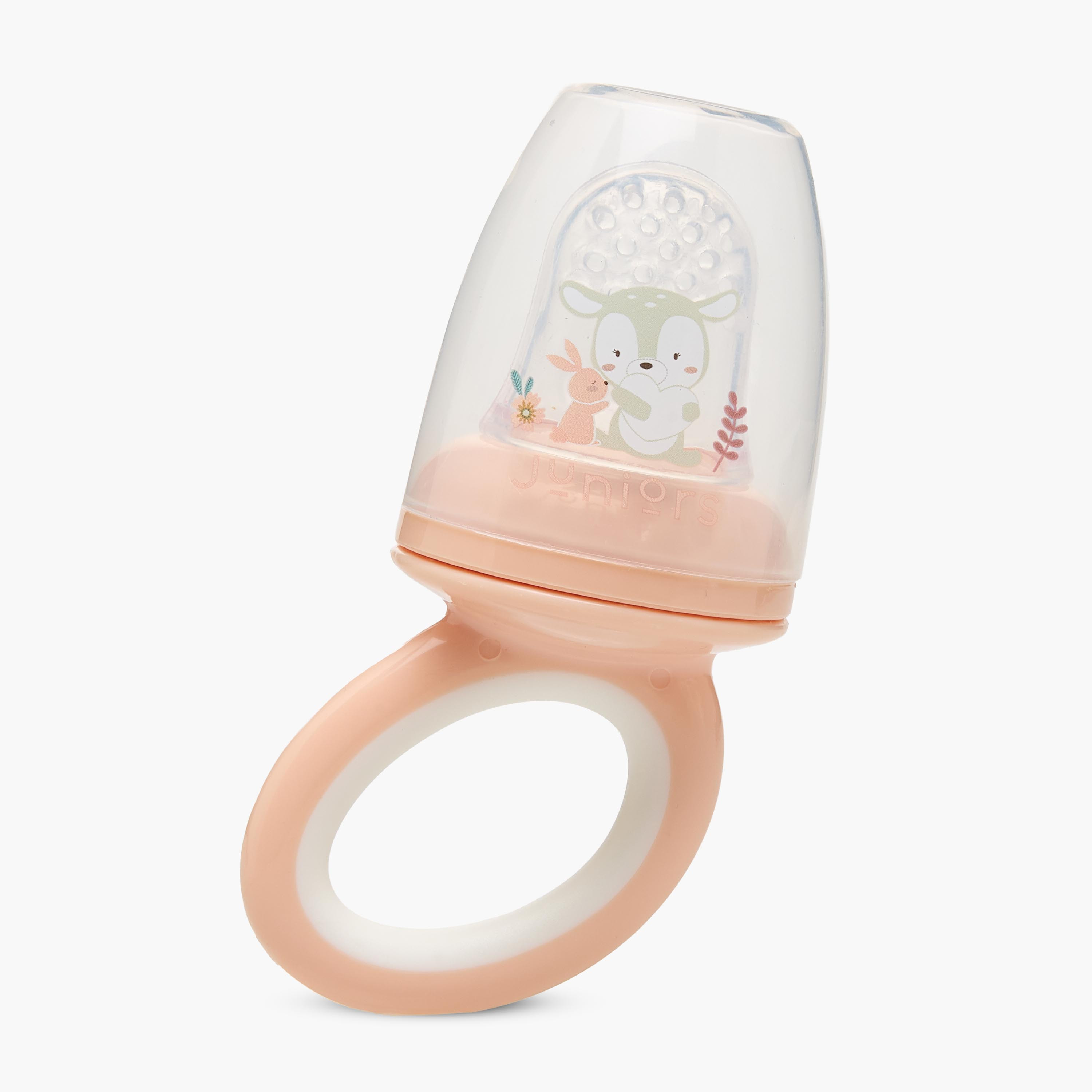 أداة تغذية من السيليكون بمقبض سهل الإمساك من جونيورز-baby-feeding-accessories-image-1