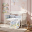Juniors Meadow Print 4-Piece Cotton Bedding Set-baby-nursery-babybedding-image-1